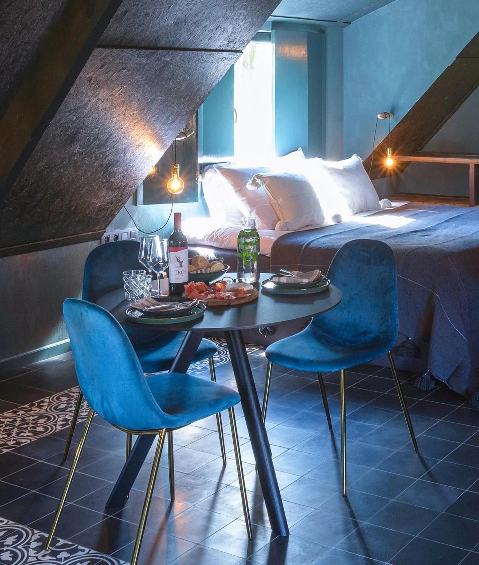 Bed in Hoeve La Cascina