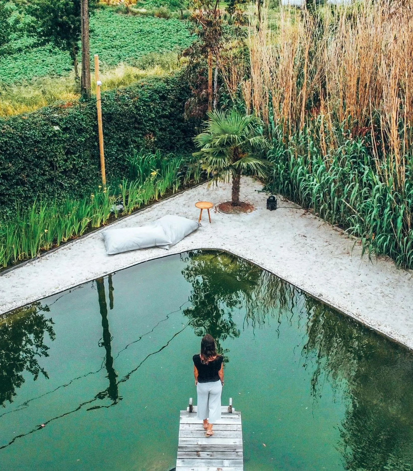 Swimming pool in Hoeve La Cascina