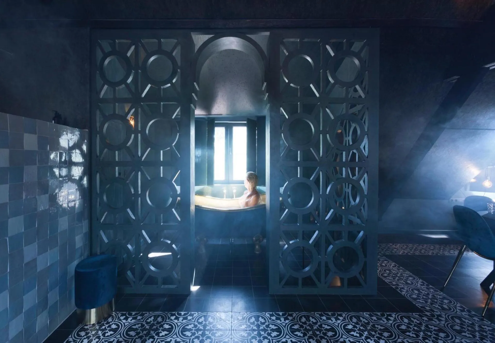 Bath in Hoeve La Cascina