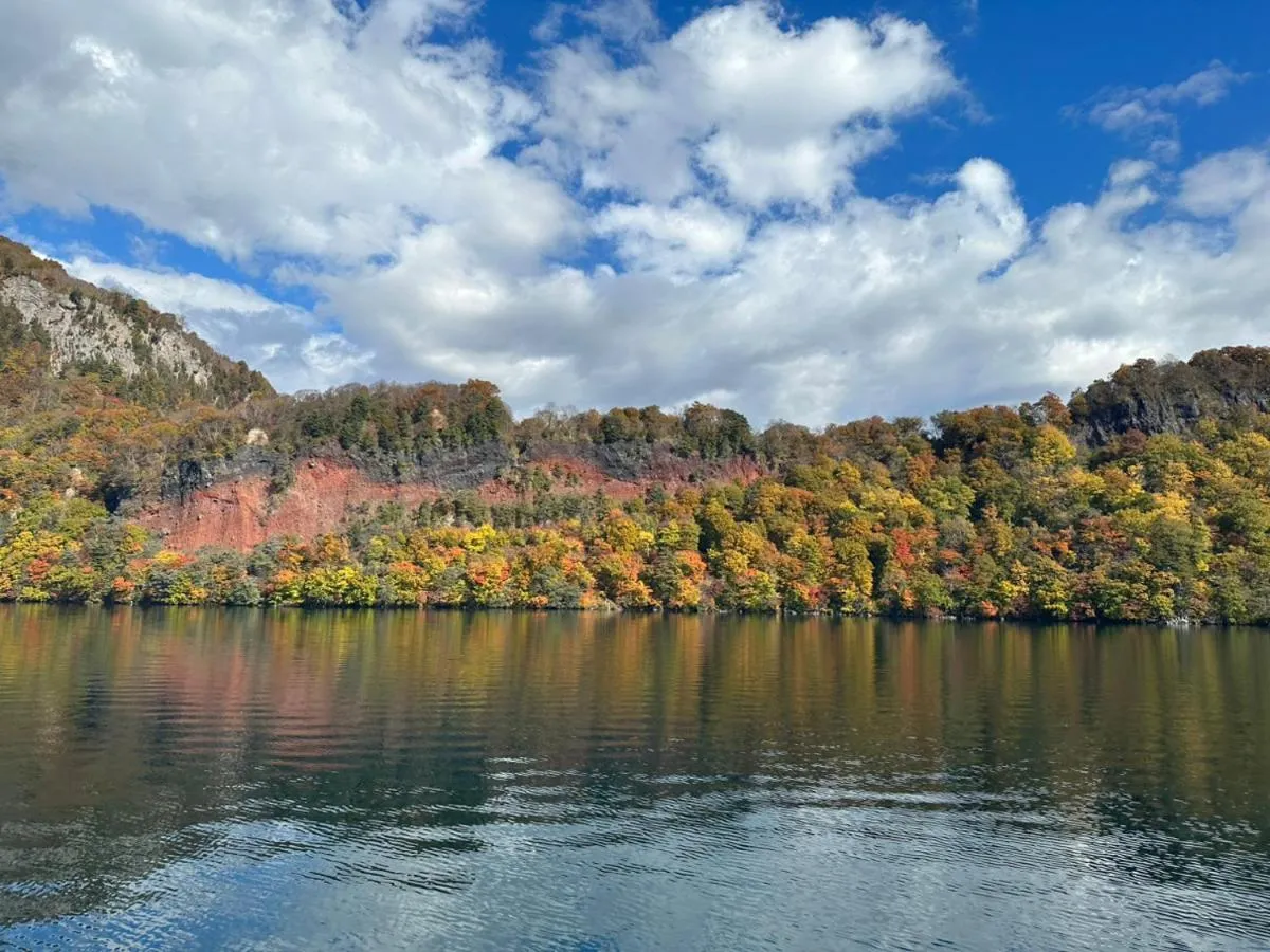 Nearby landmark in Towadakohan Sakura