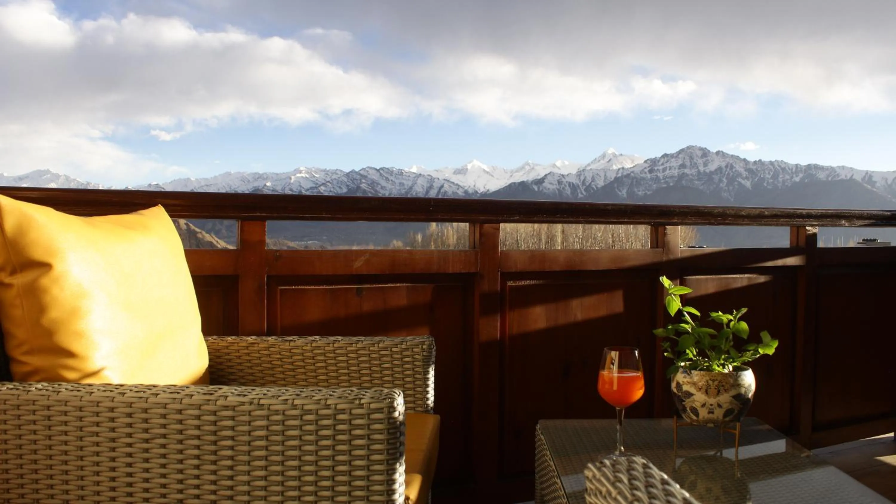 Natural landscape in Hotel Rewa Ladakh