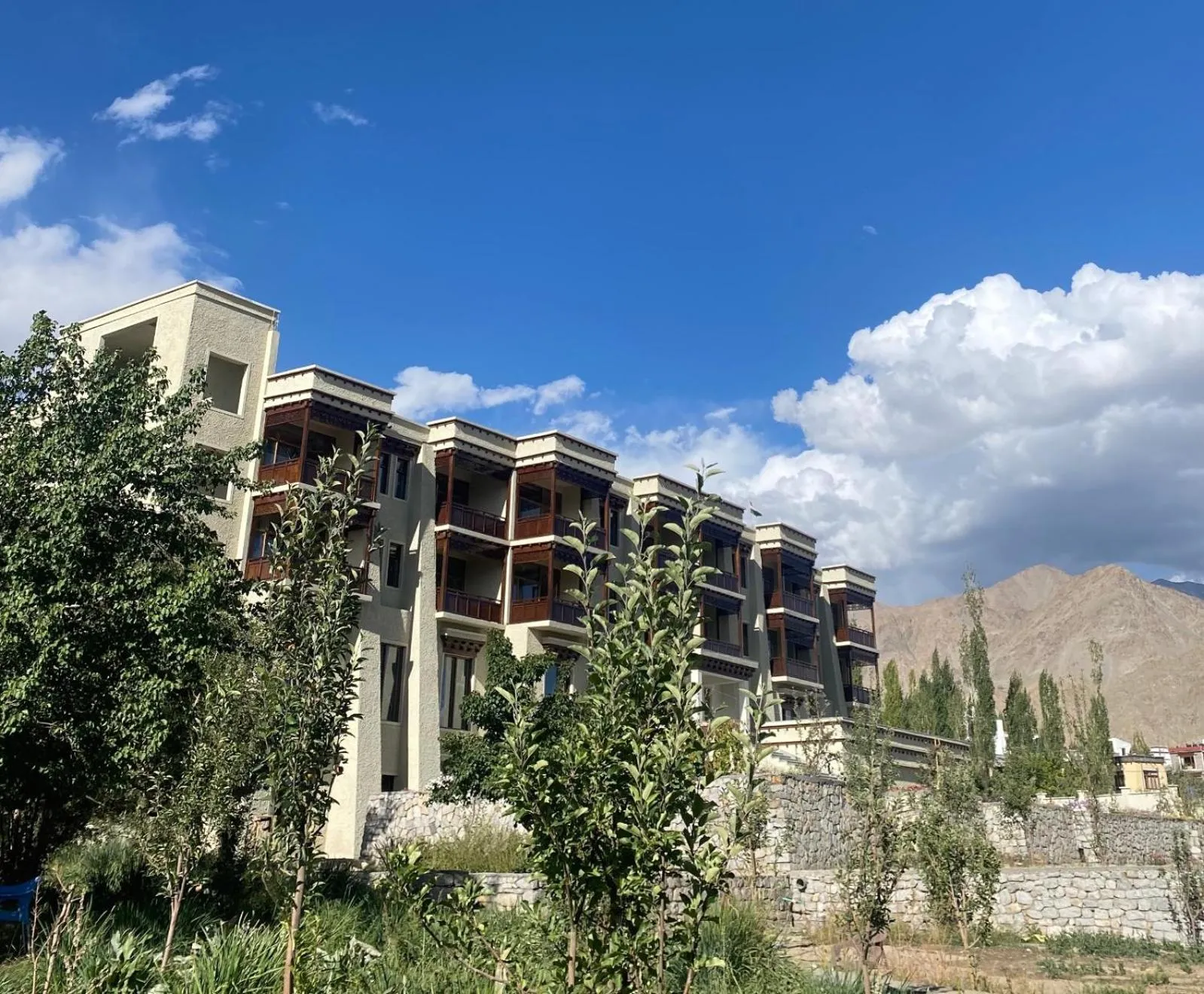 Property building in Hotel Rewa Ladakh