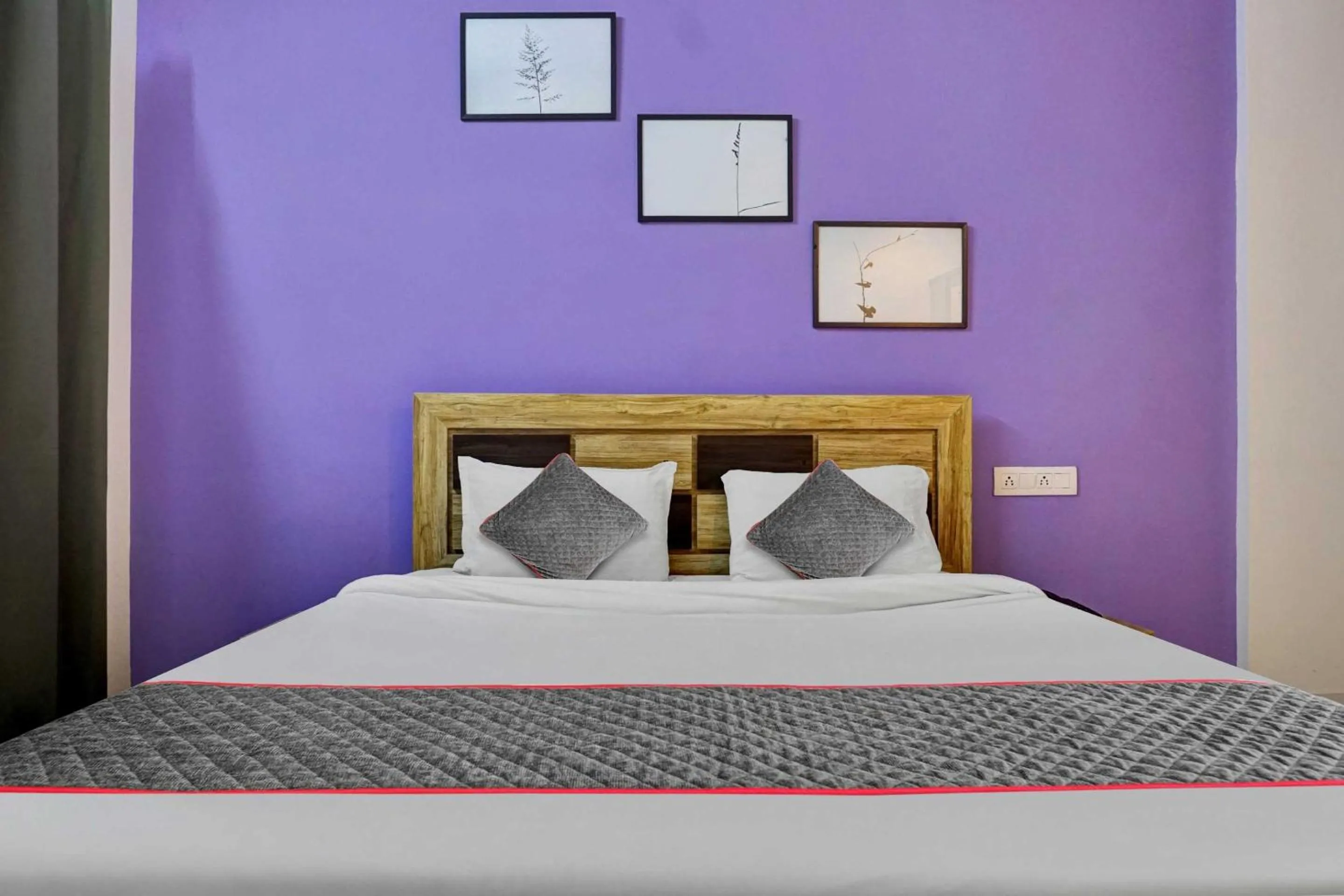 Bedroom, Bed in Super Townhouse Hinjewadi Phase 1