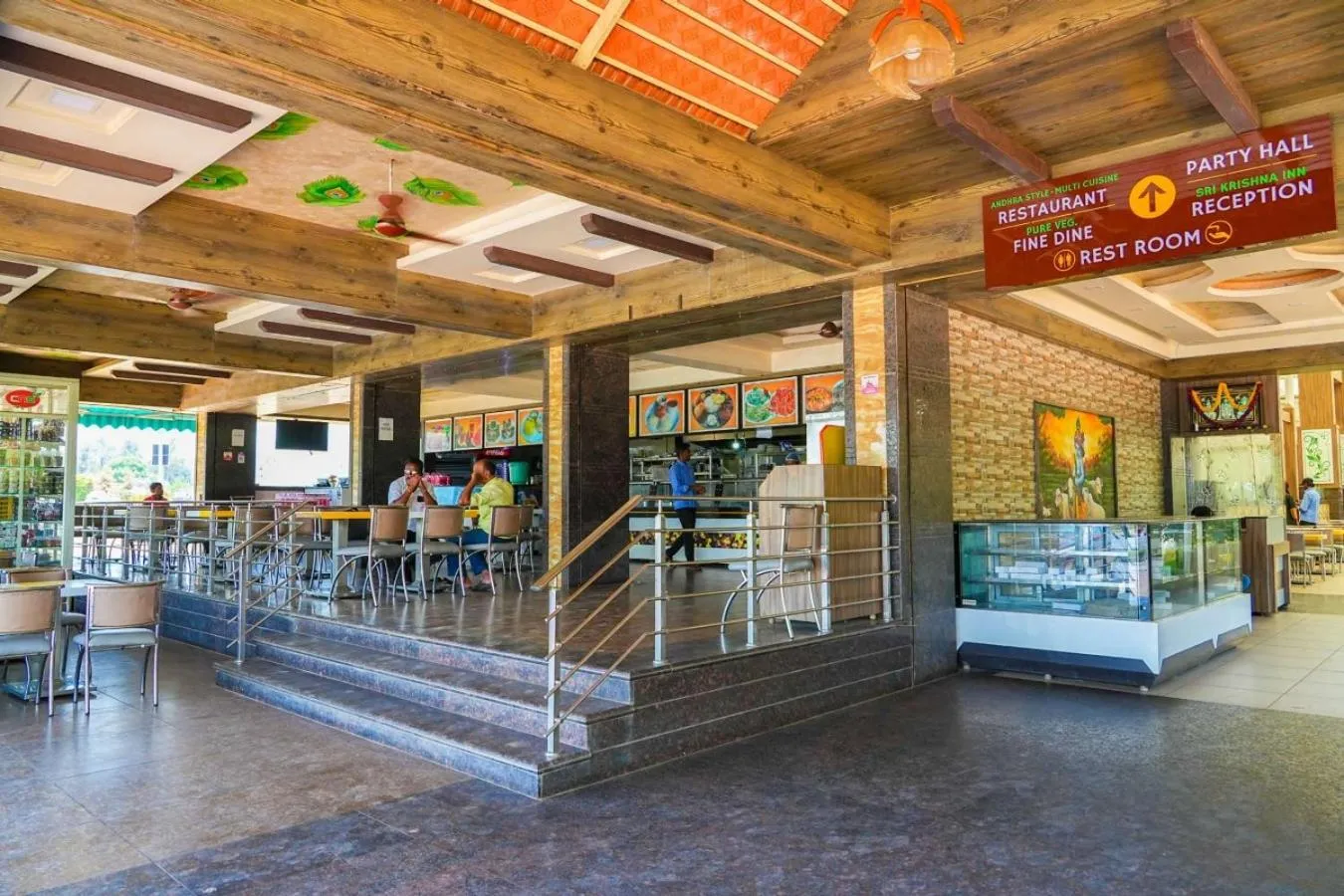 Restaurant/places to eat in Sri Krishna Inn - Kempegowda Airport Bangalore