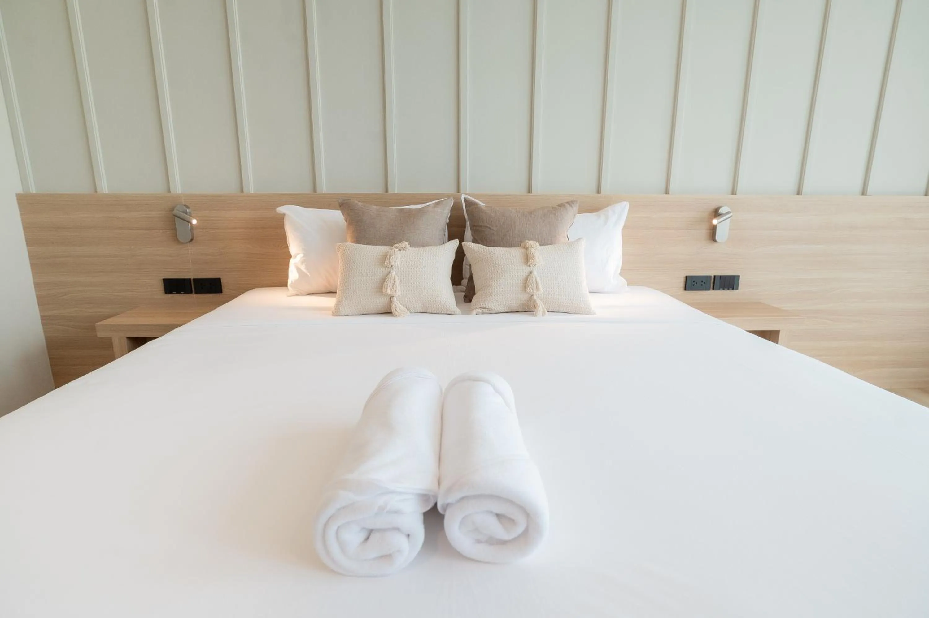 Bed in Pillows boutique hotel