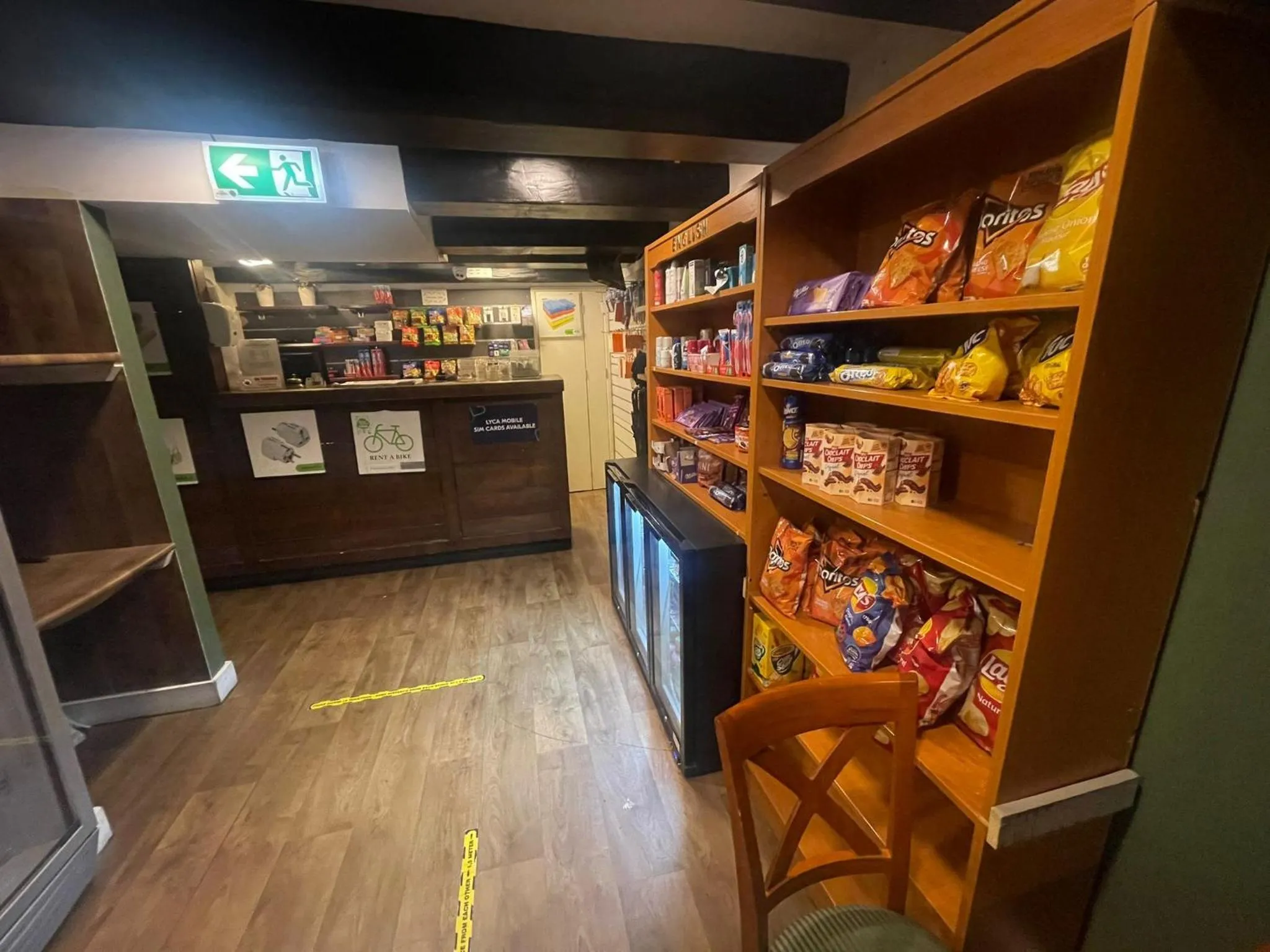 Communal lounge/ TV room in International Budget Hostel City Center