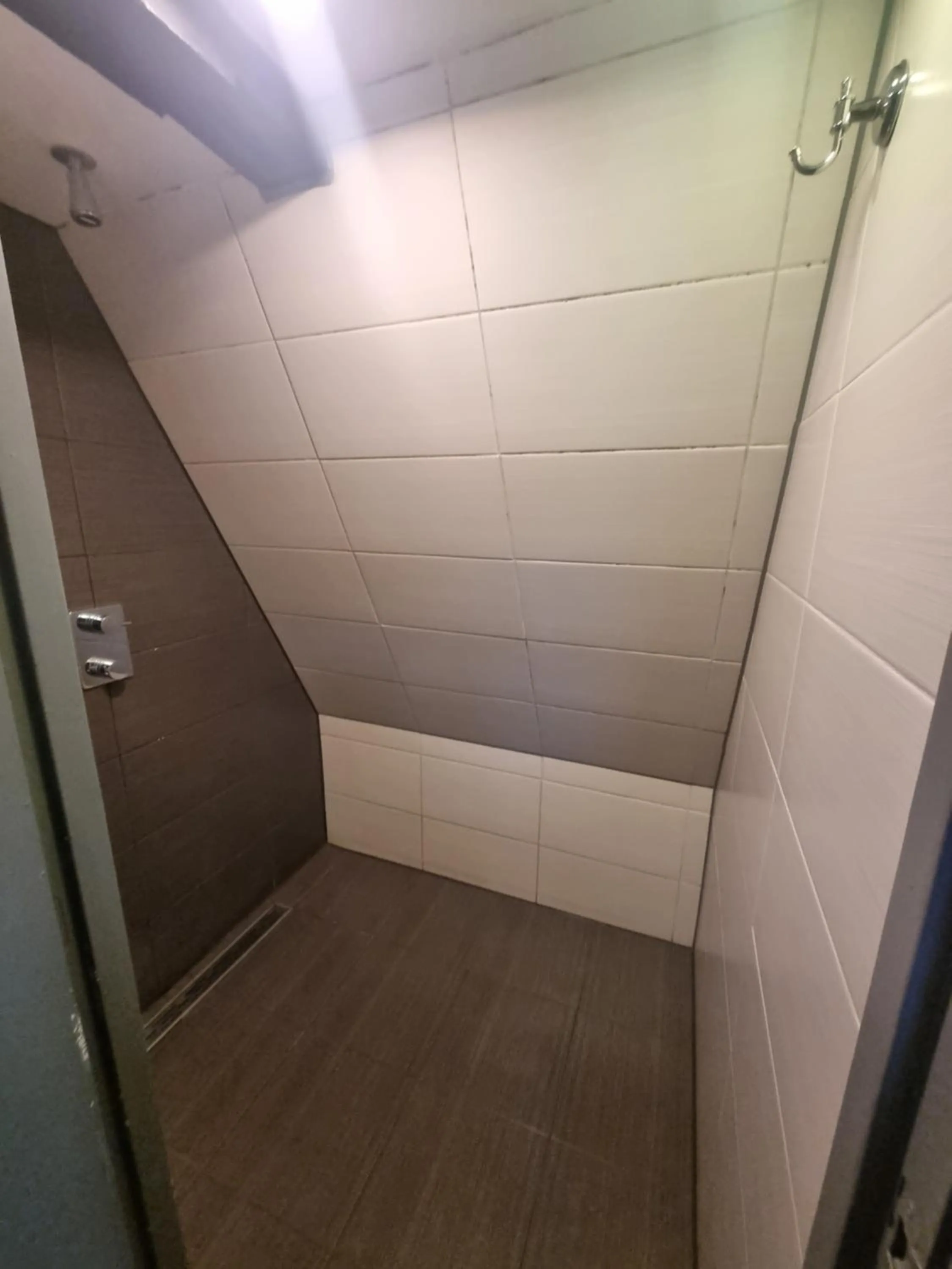 Shower in Amsterdam Downtown Hotel Canal View