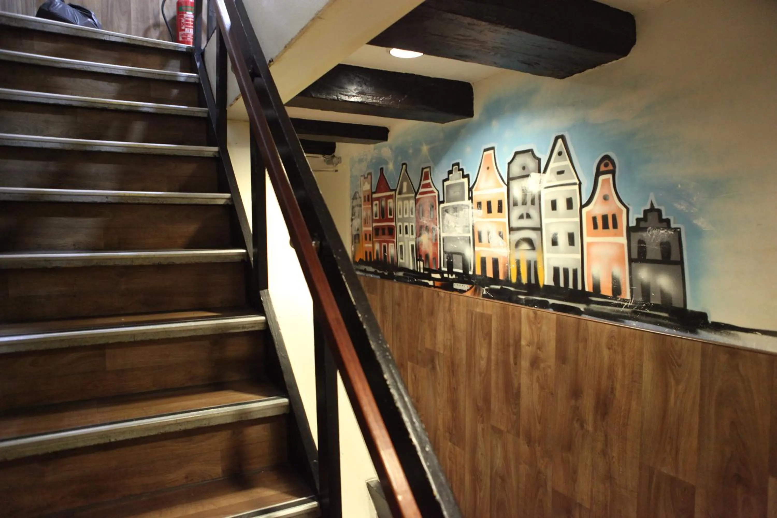 Lobby or reception in International Budget Hostel City Center