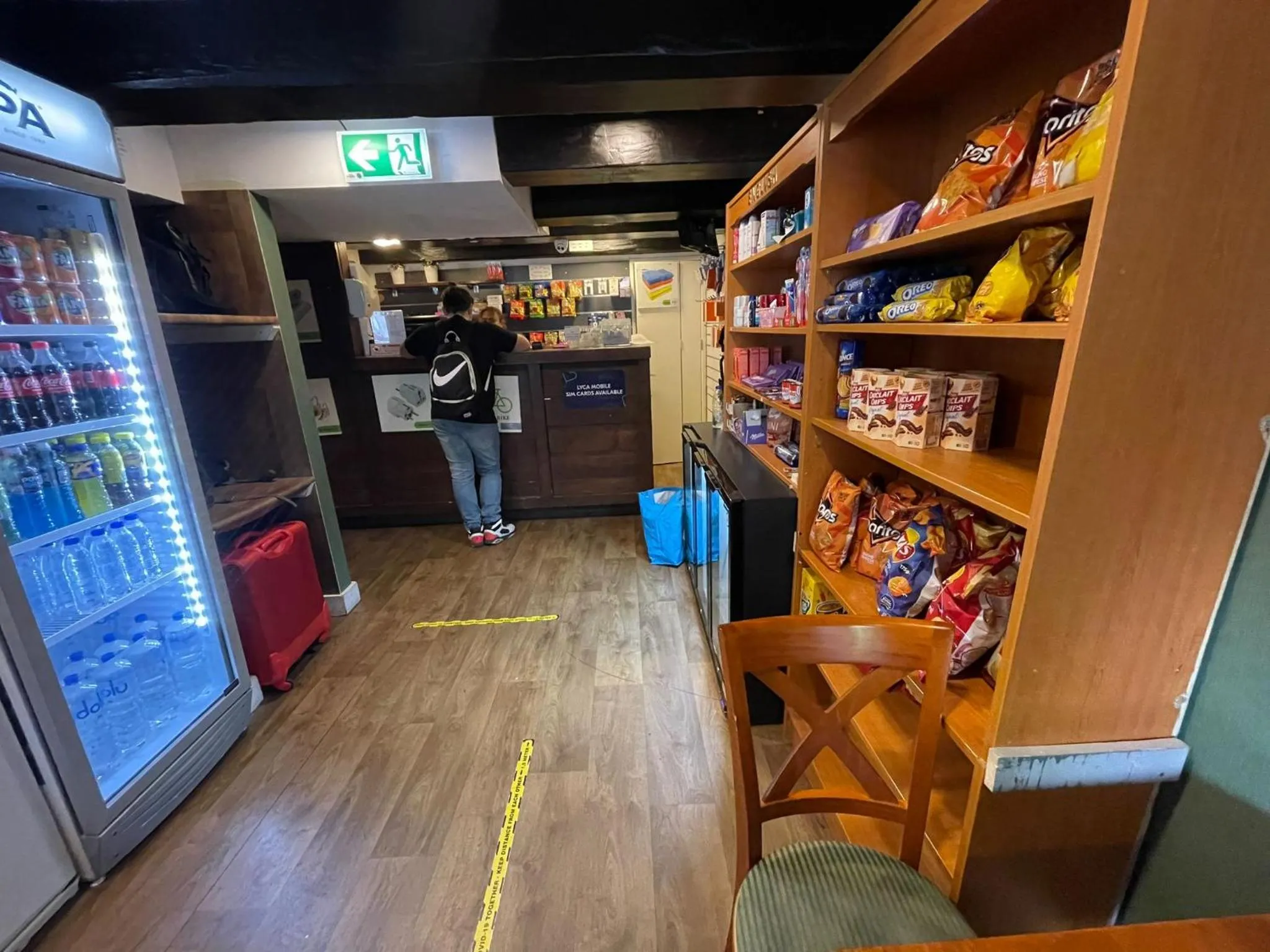 Communal lounge/ TV room in International Budget Hostel City Center