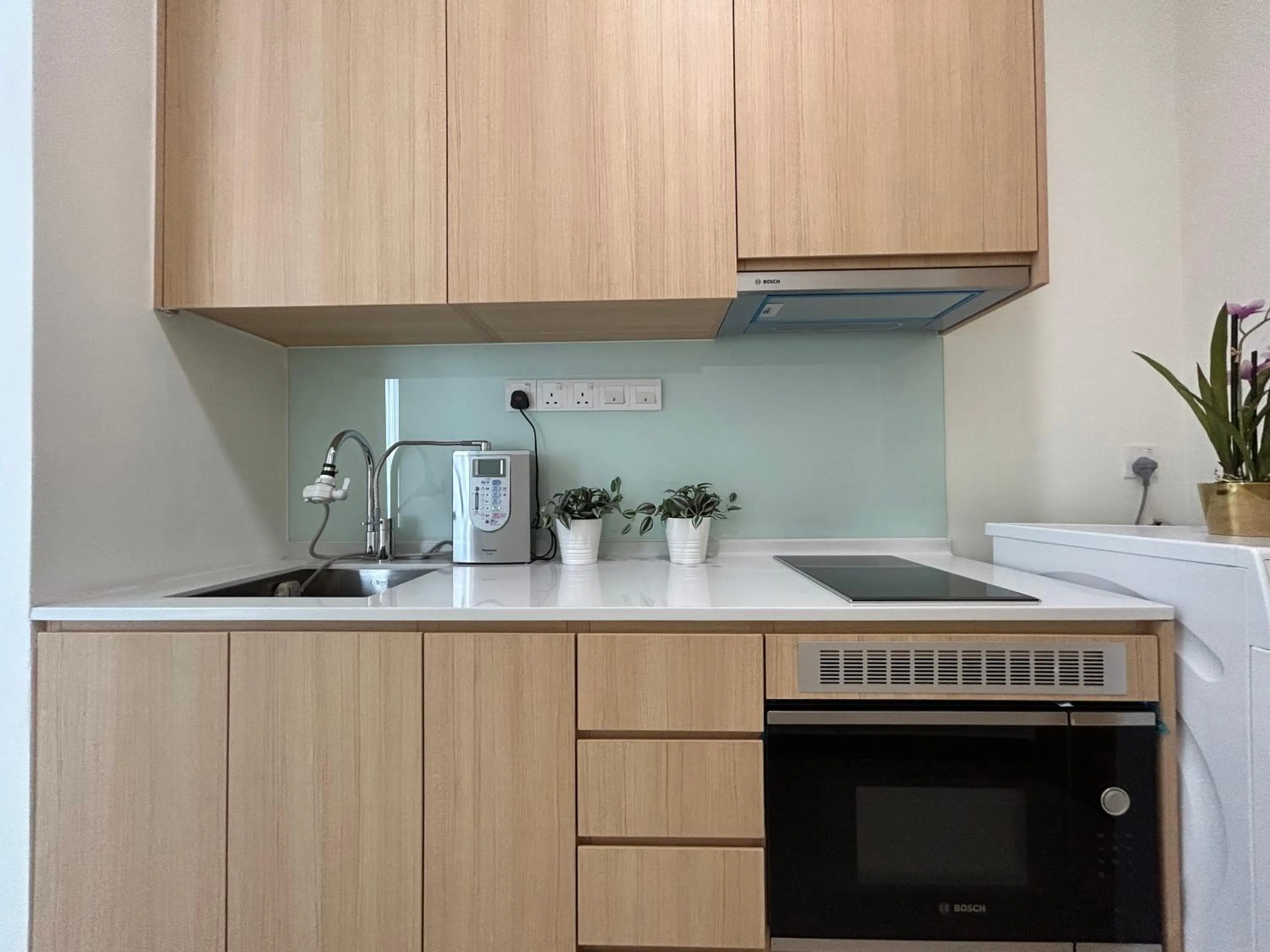 Kitchen or kitchenette in LUXE Infinitum KLCC by WSD