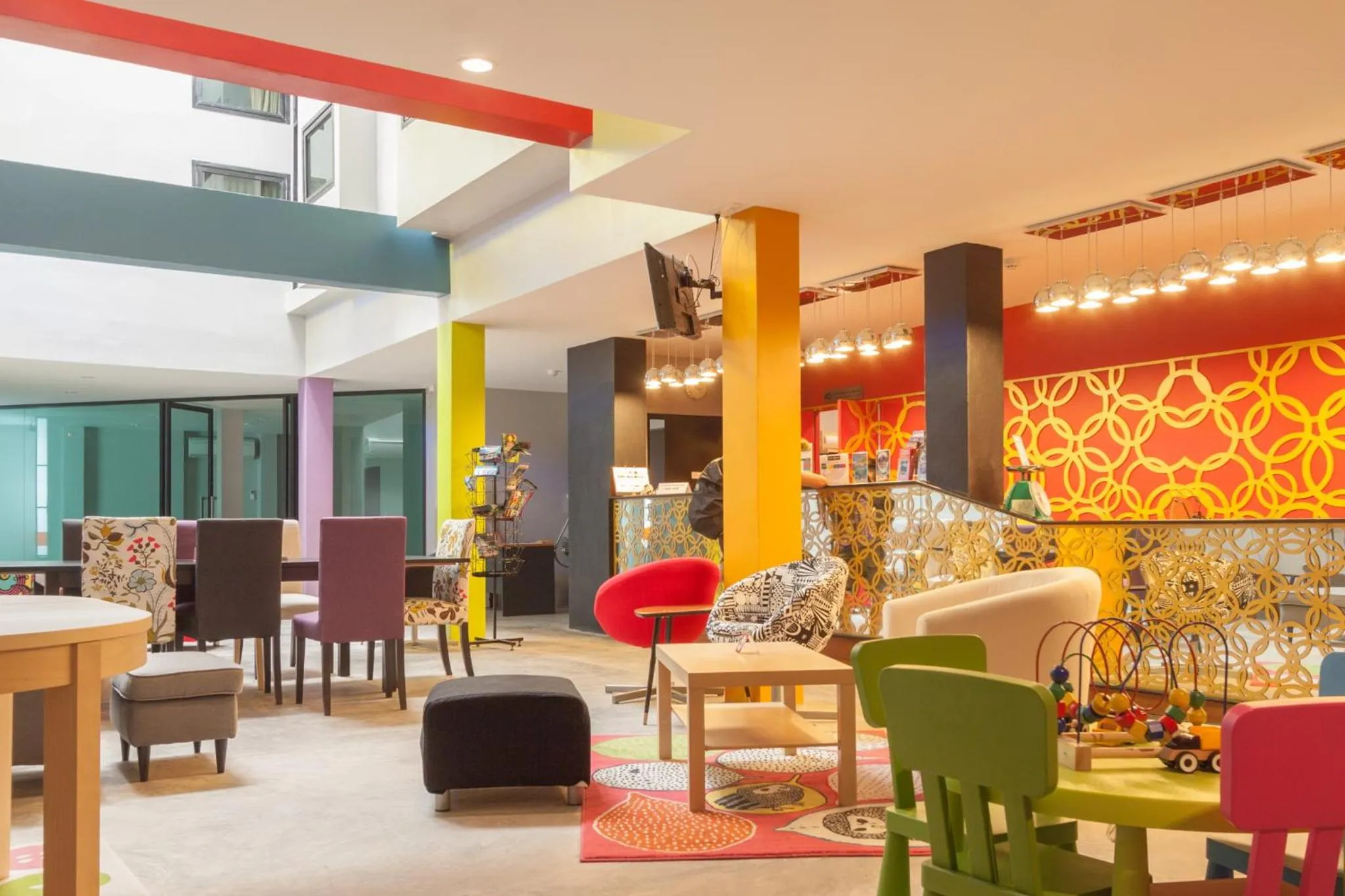 Lobby or reception in Behind The Scene Hotel Club @ Samui