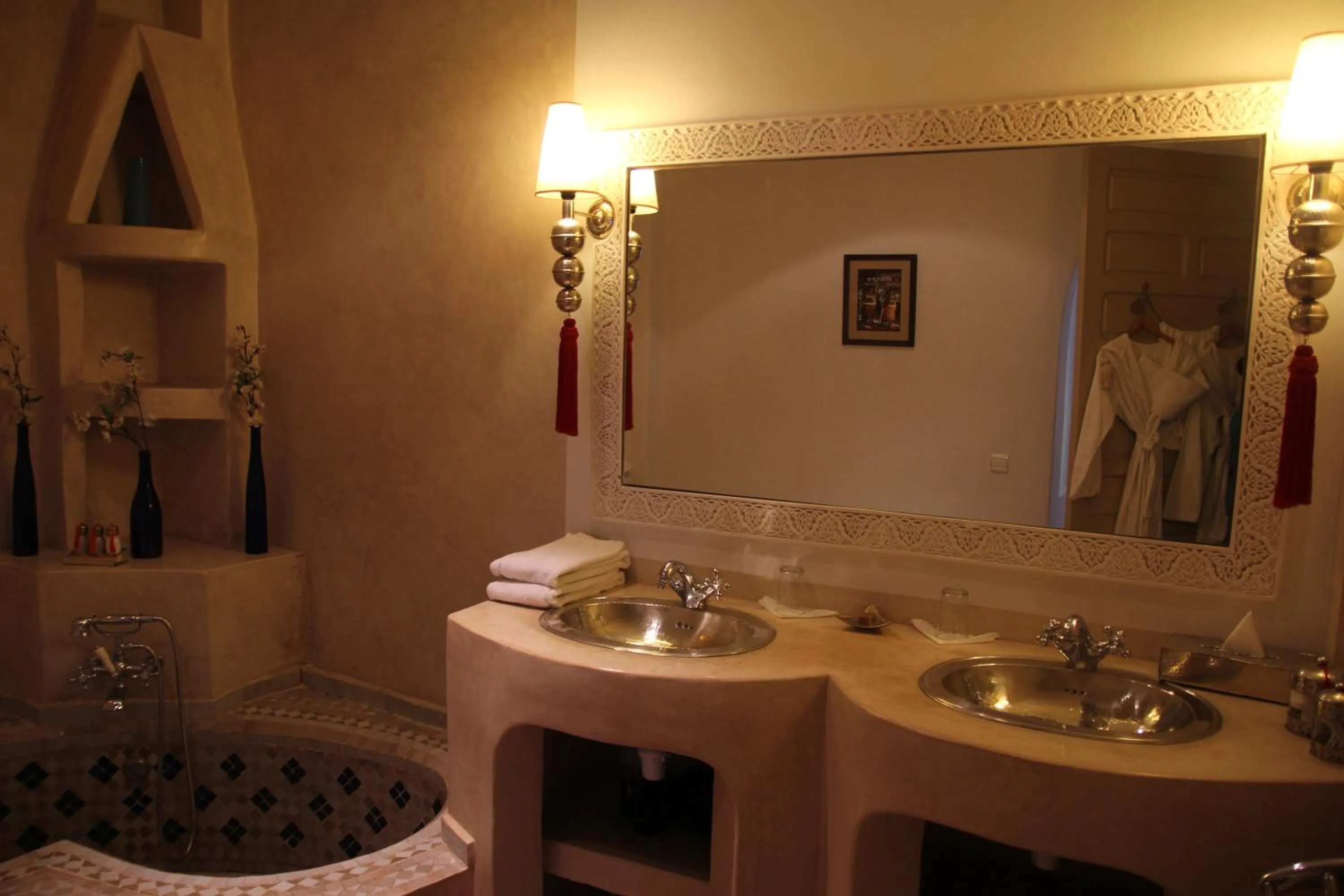 Decorative detail in Riad Clémentine