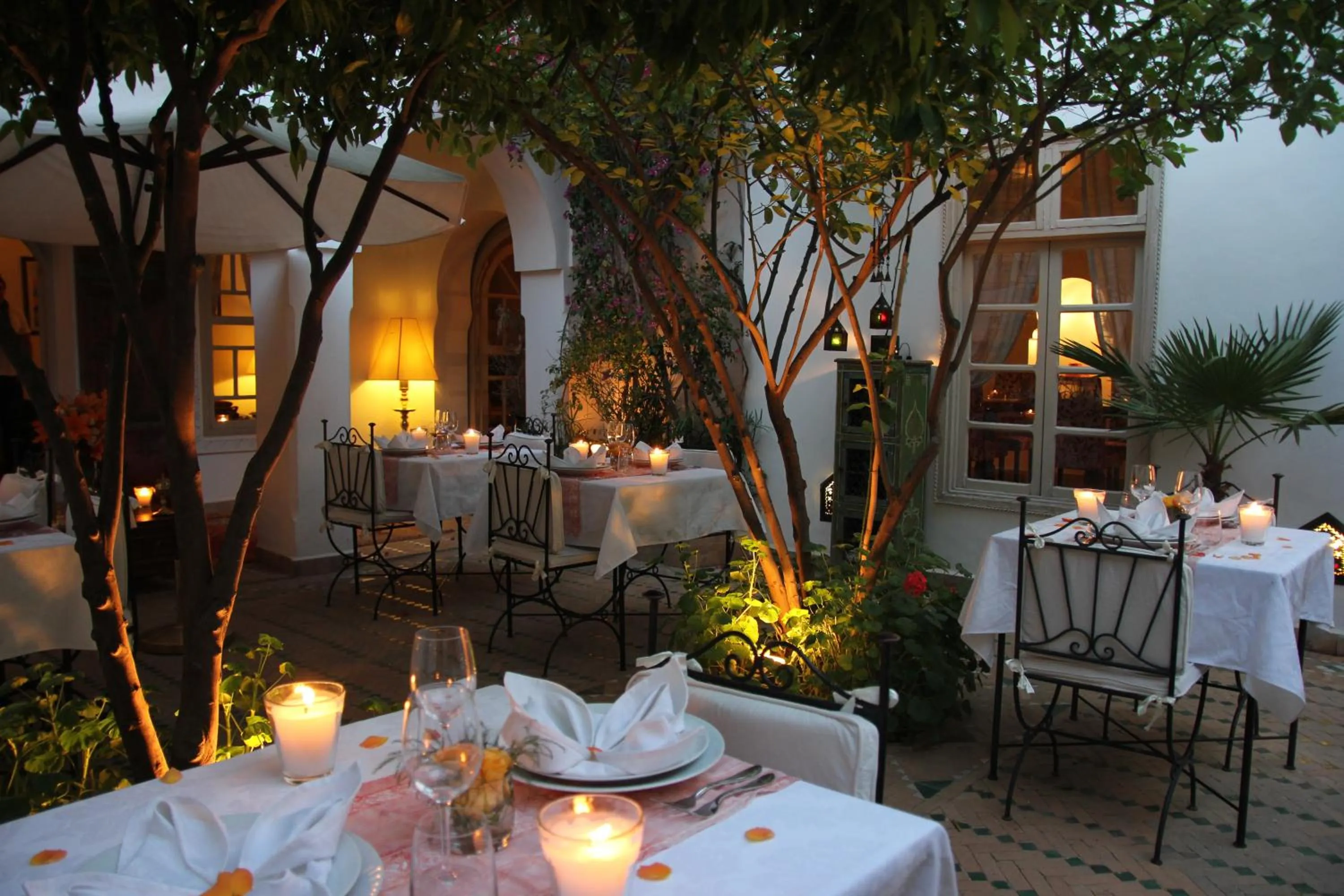 Restaurant/places to eat in Riad Clémentine