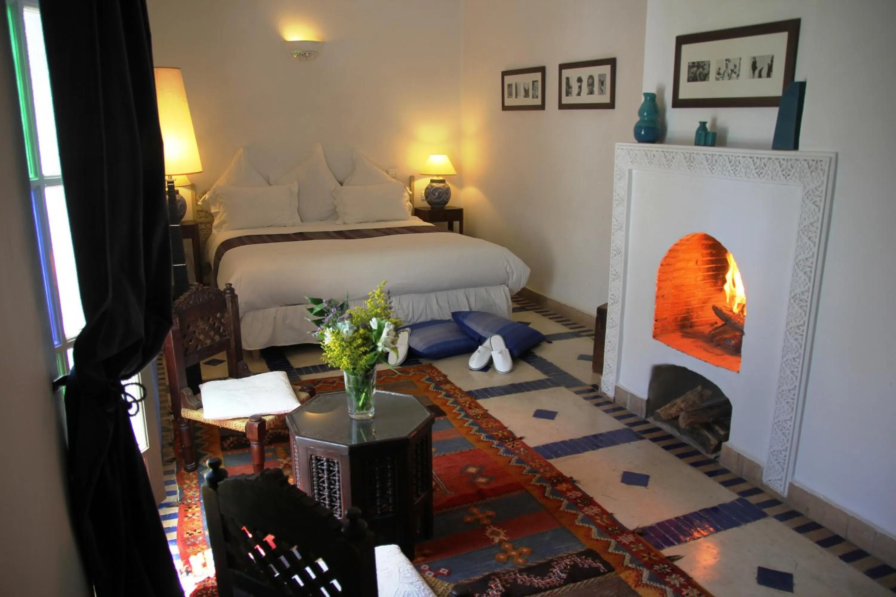 Bedroom, Bed in Riad Clémentine