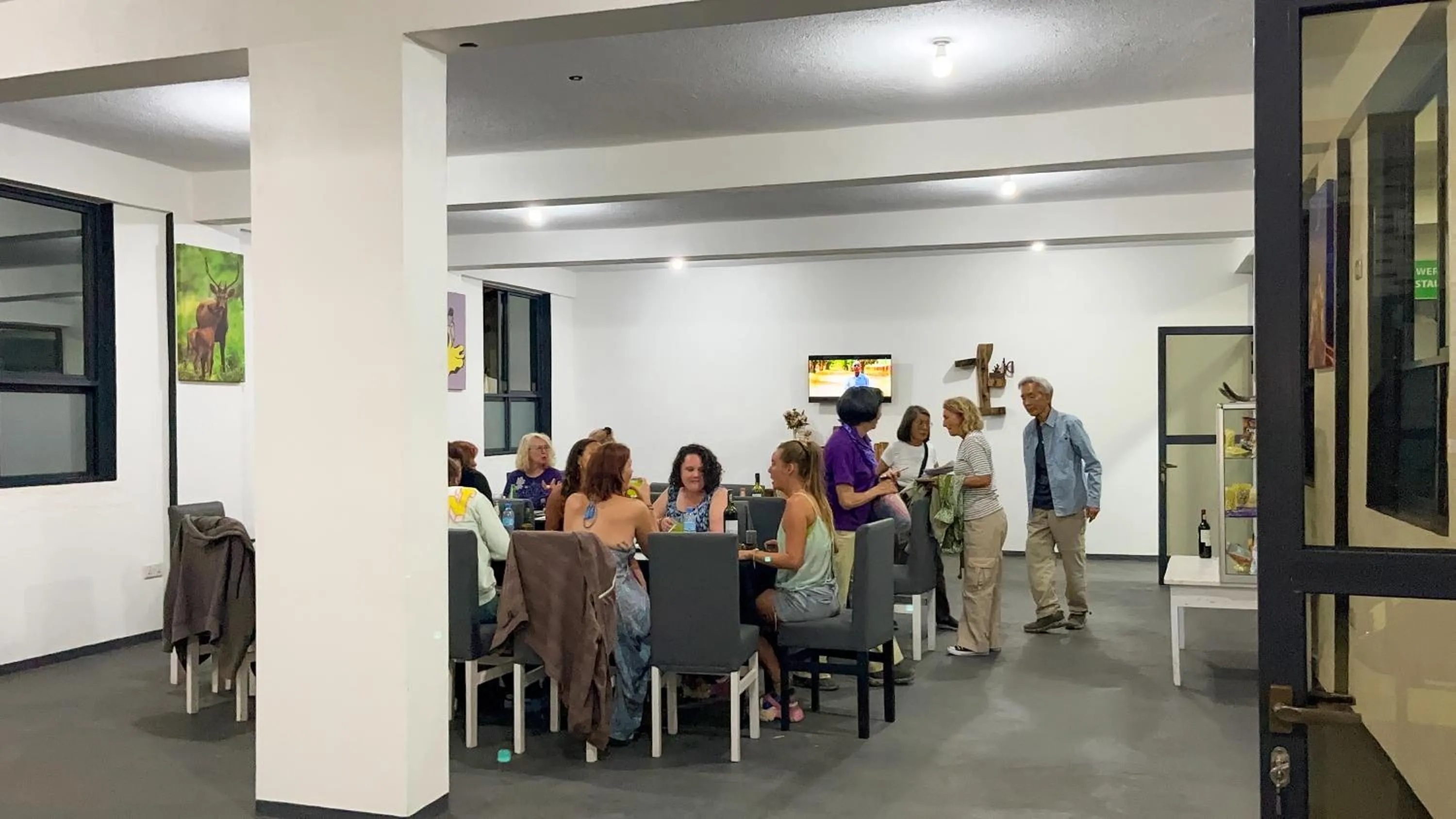 group of guests in Njiro Climax