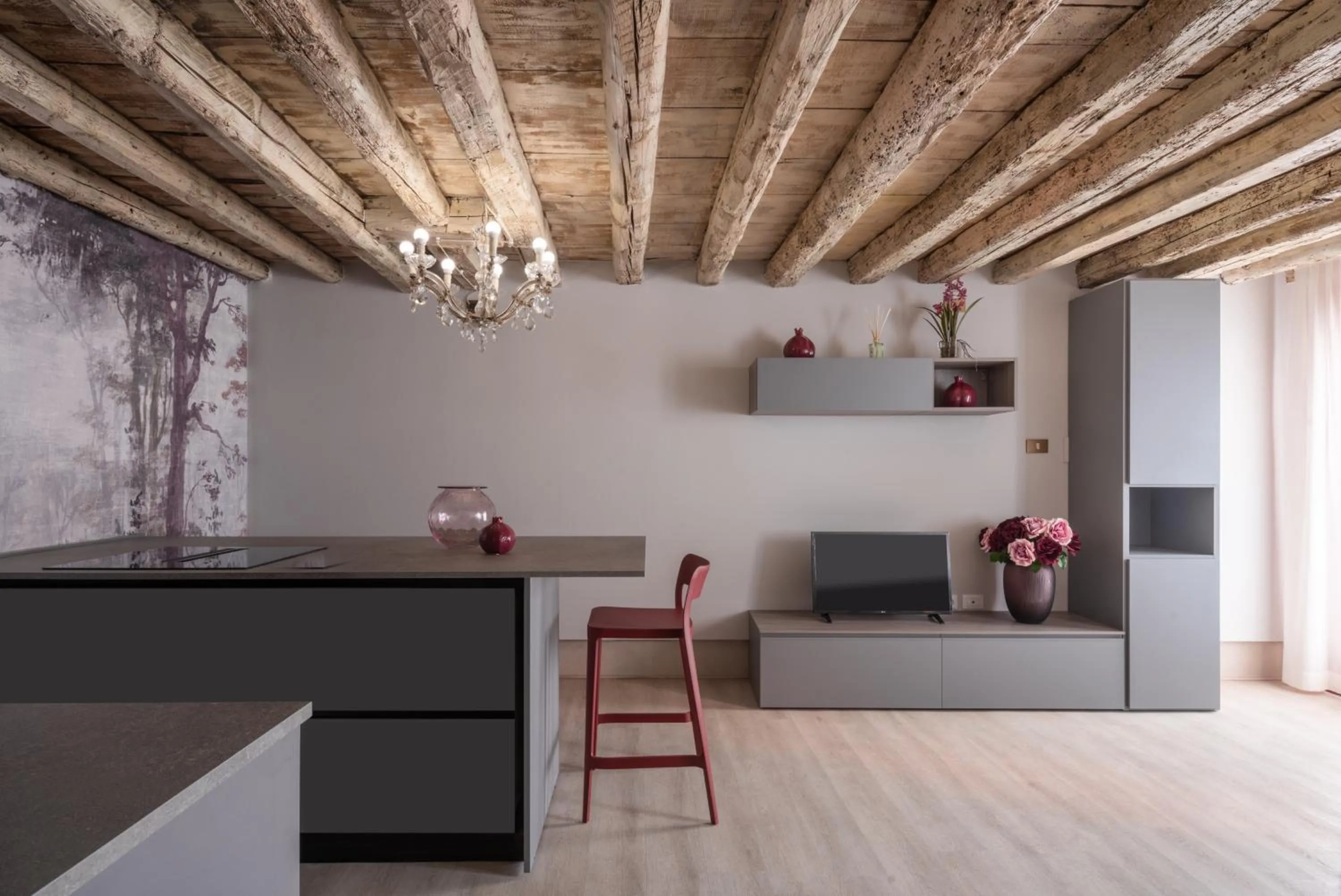 Living room in San Pietro Cozy Studio R&R