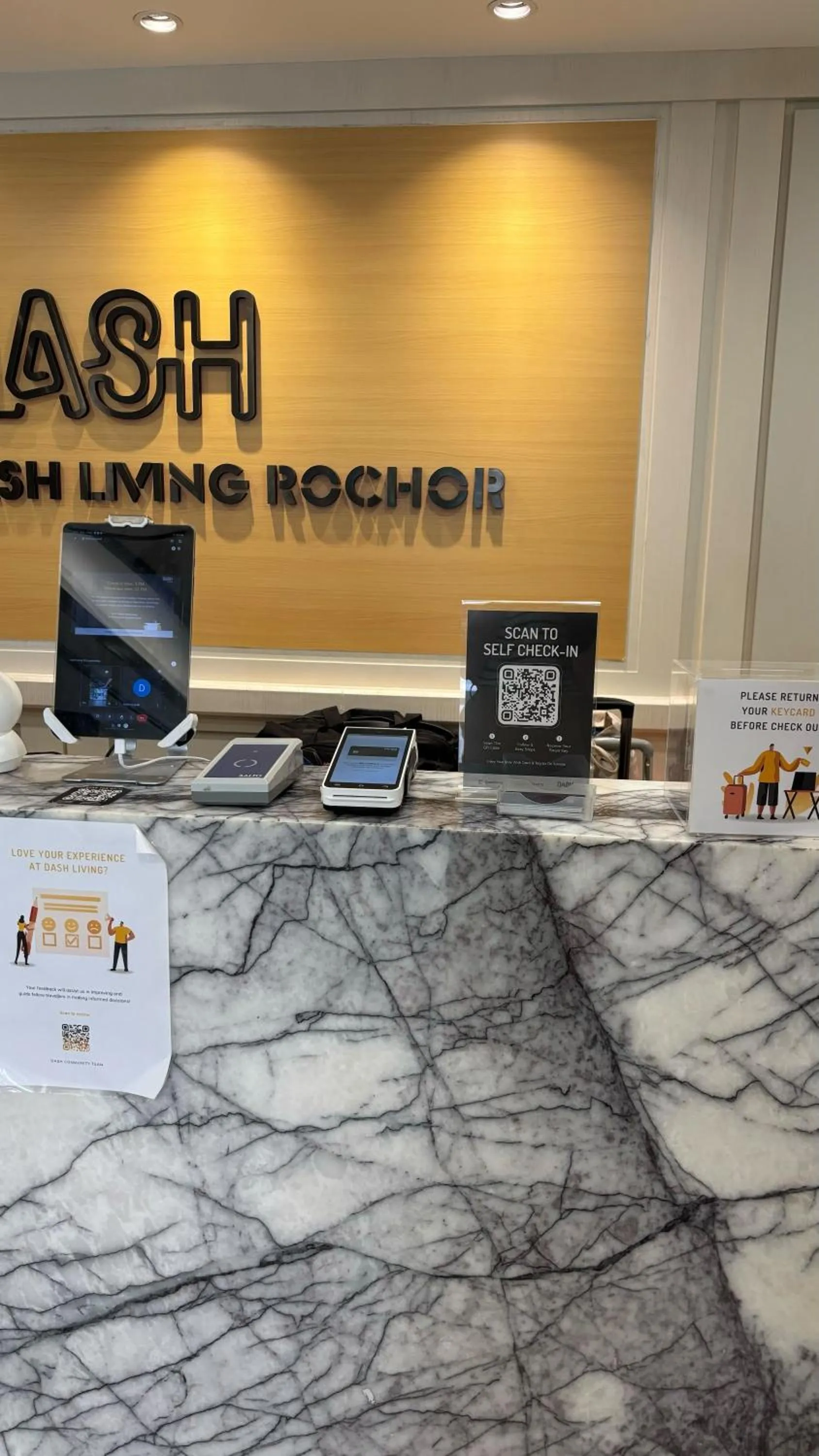 Lobby or reception in Dash Living Rochor