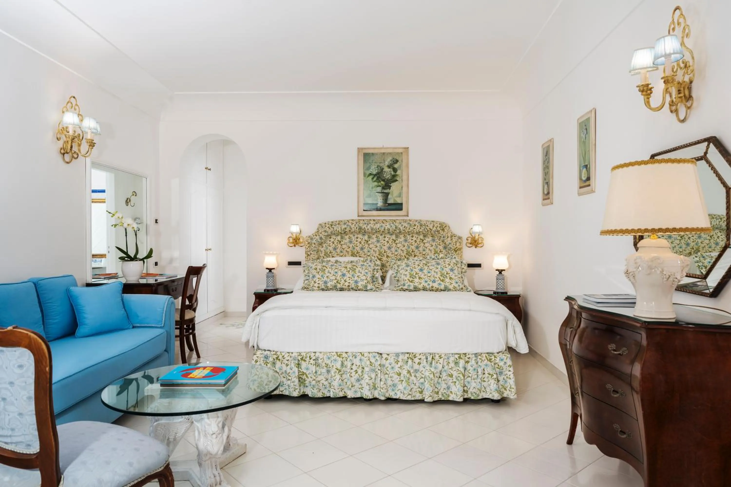 Bed in Hotel Villa Brunella