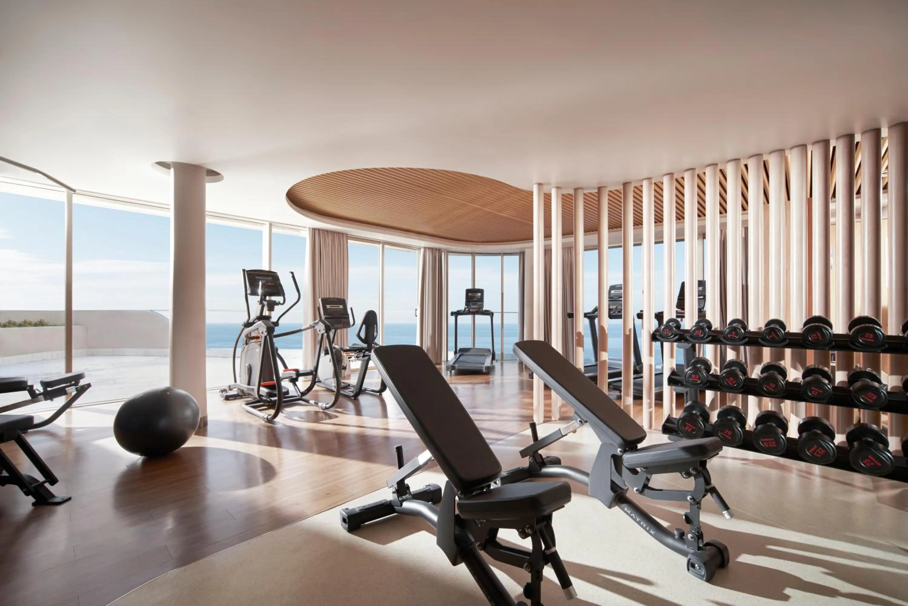 Fitness centre/facilities in IXORA Ho Tram By Fusion