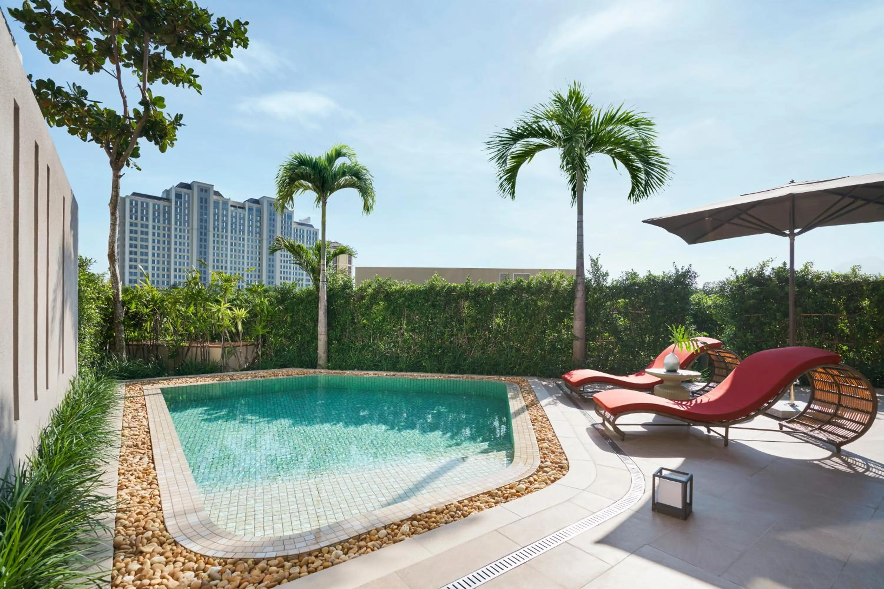 Garden view in IXORA Ho Tram By Fusion