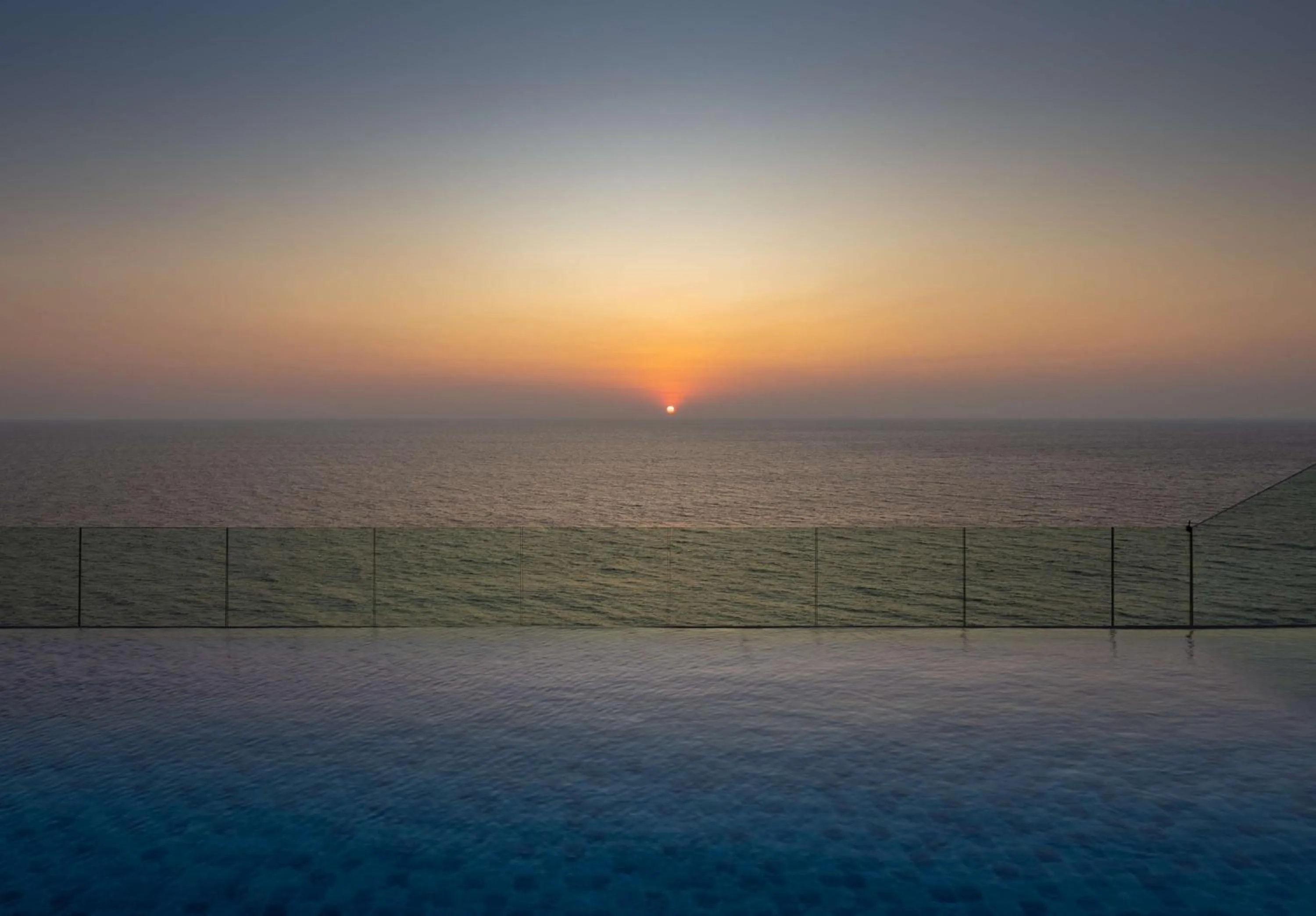 Pool view in Radisson Hotel Colombo