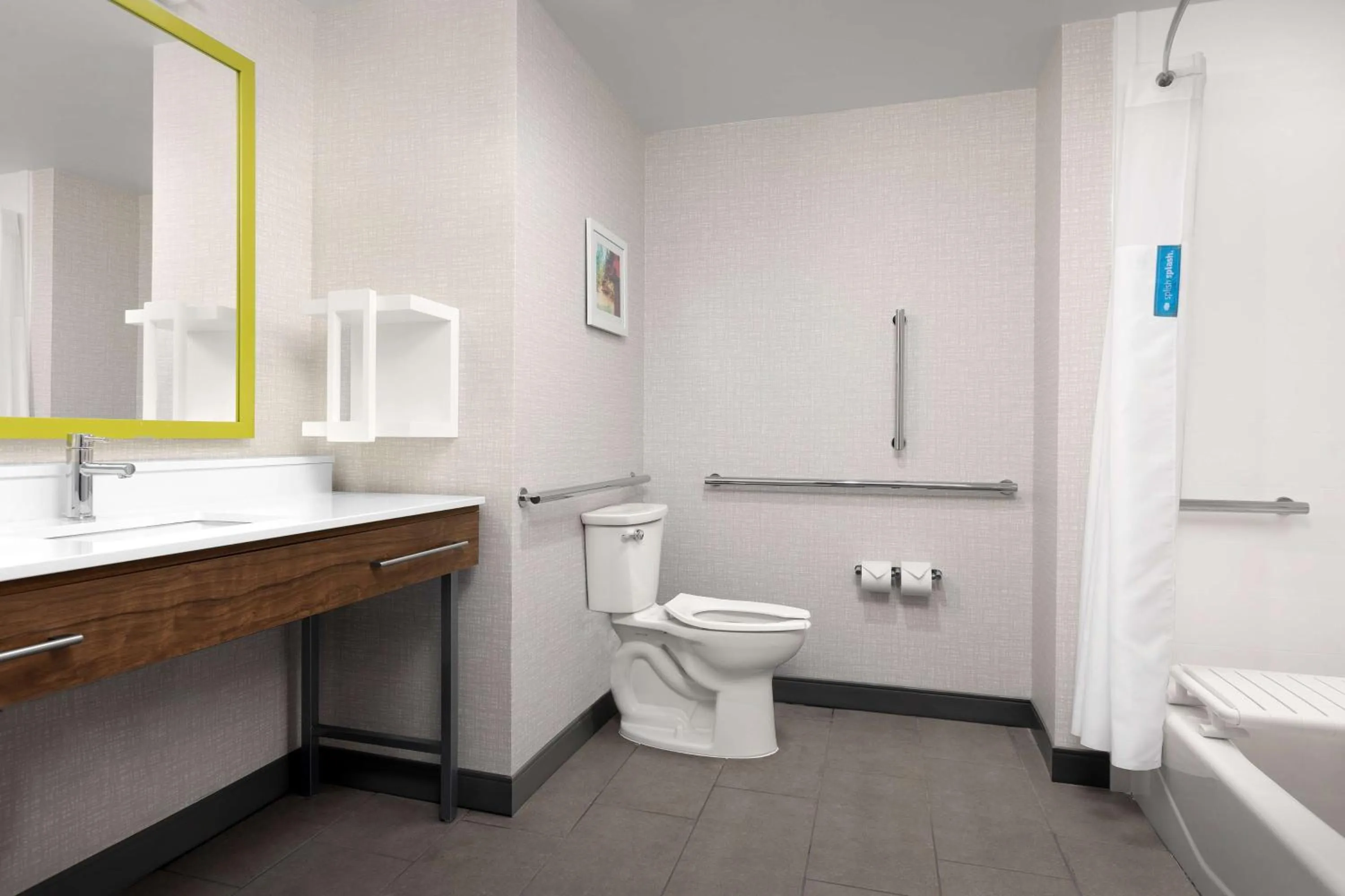 Bathroom in Hampton Inn & Suites Durham University Medical Center