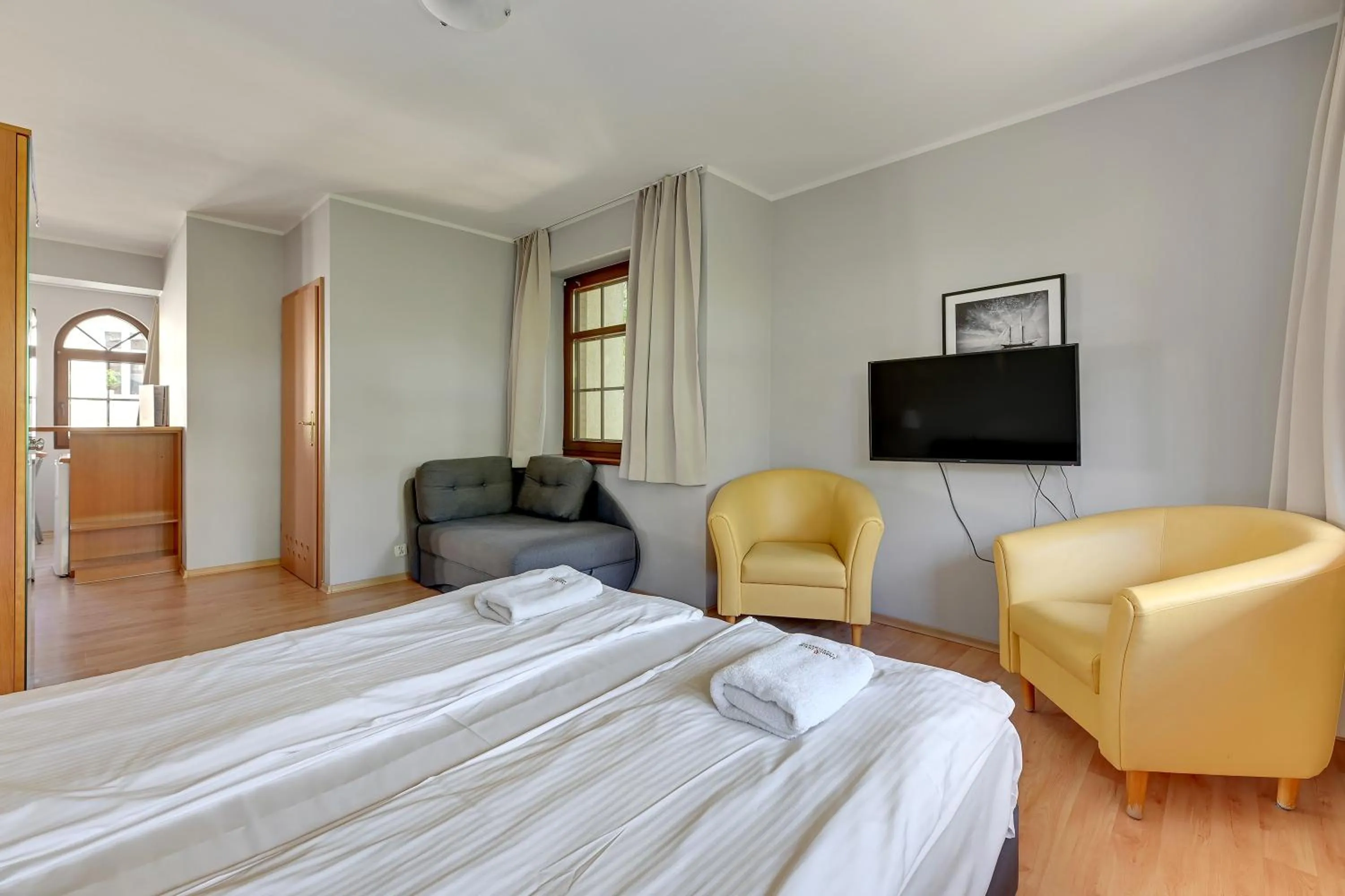 Living room, Bed in Dom & House - Apartamenty Zacisze