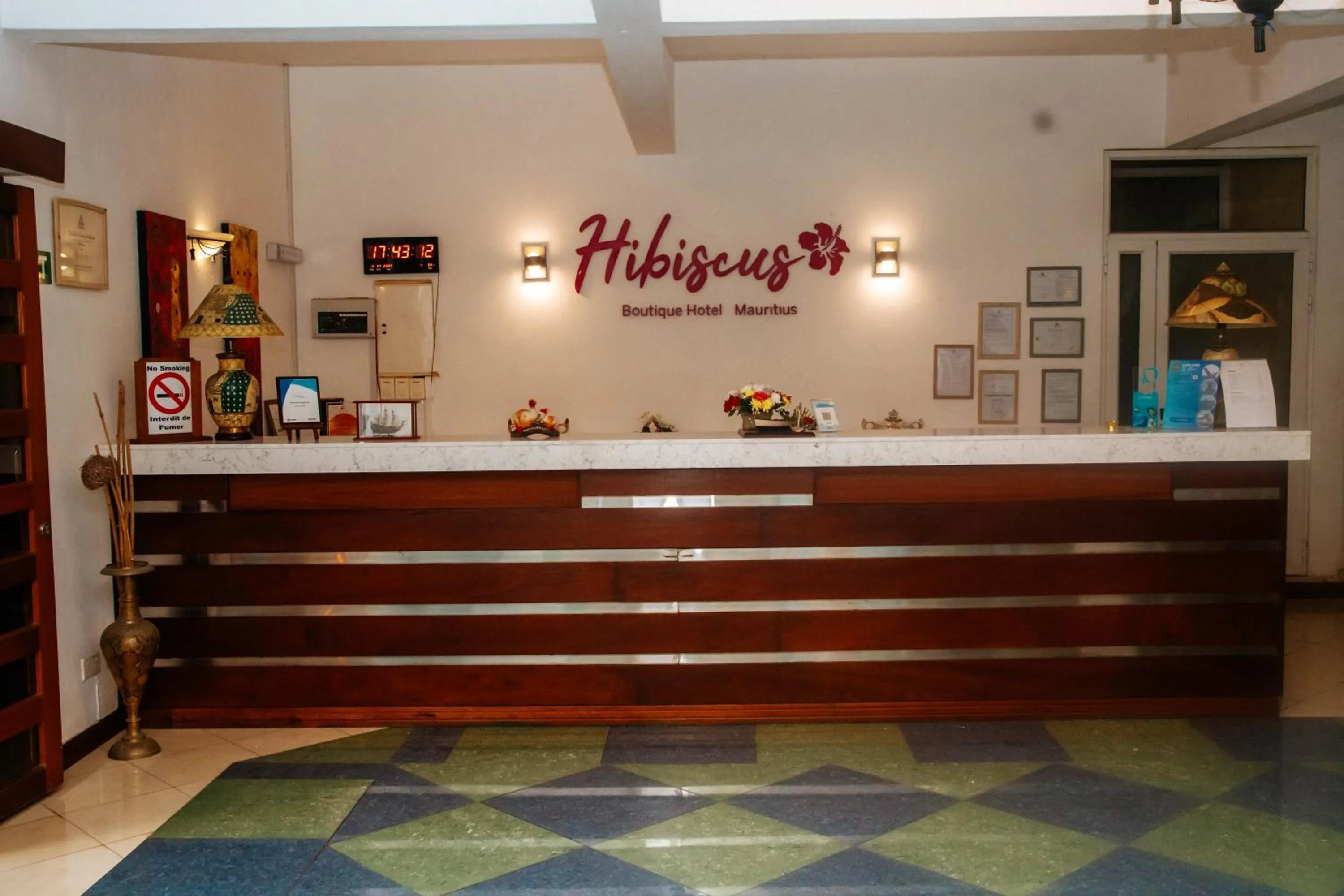 Lobby or reception in Hibiscus Boutique Hotel