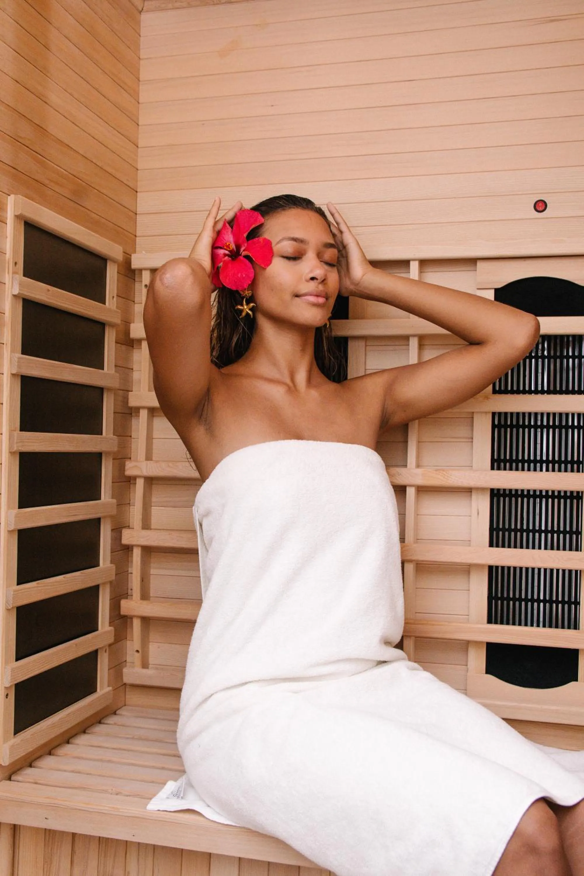 Sauna in Hibiscus Boutique Hotel