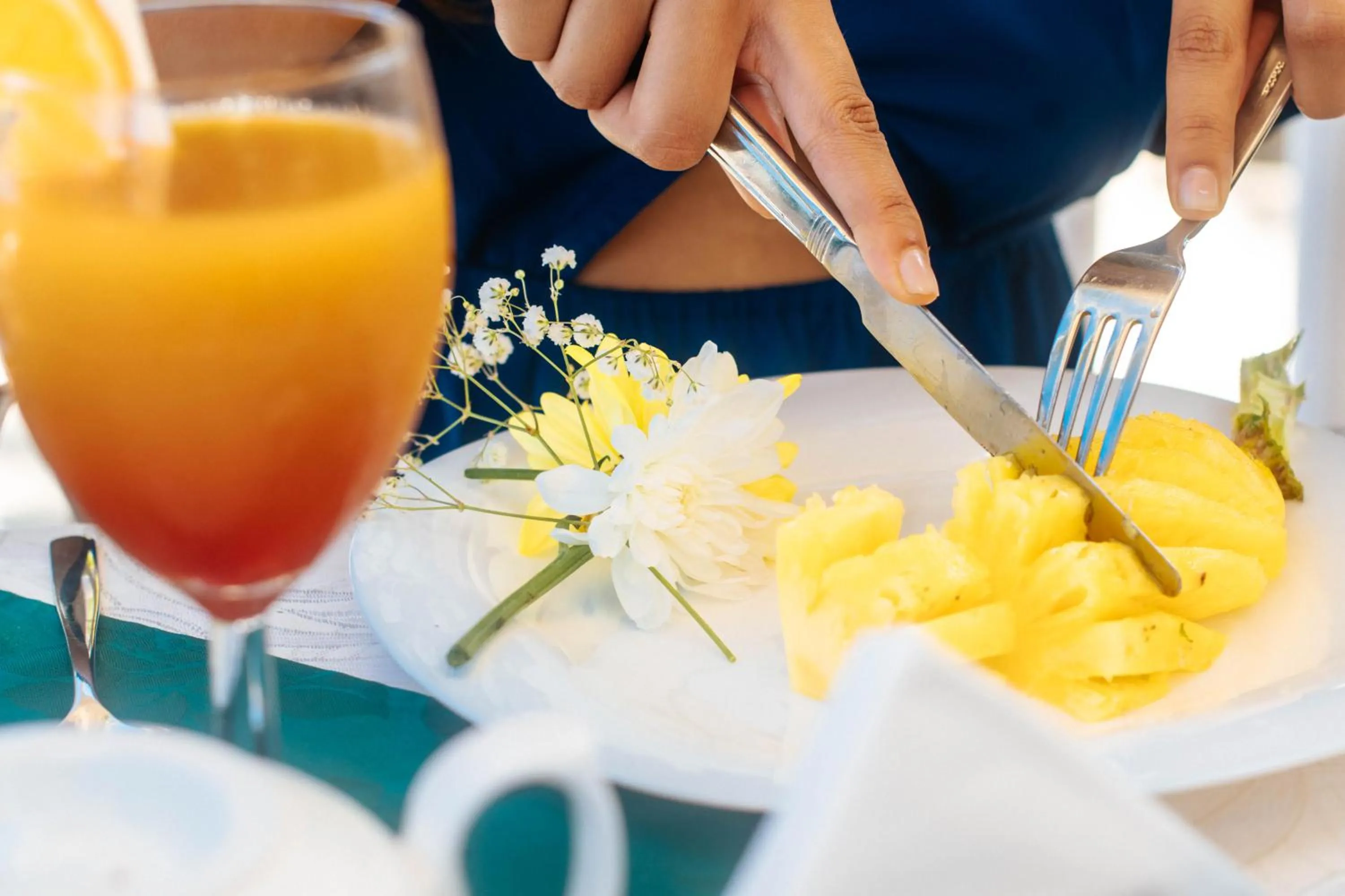 Restaurant/places to eat in Hibiscus Boutique Hotel