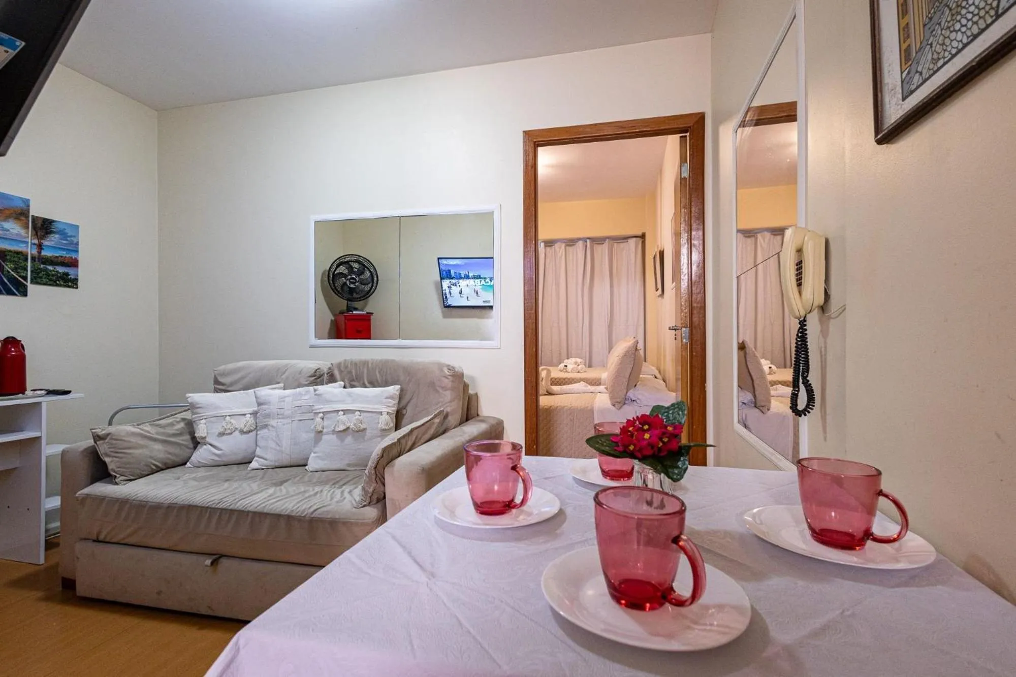 Bed in Apartamento Copacabana 200m da praia - wifi grátis - CP5