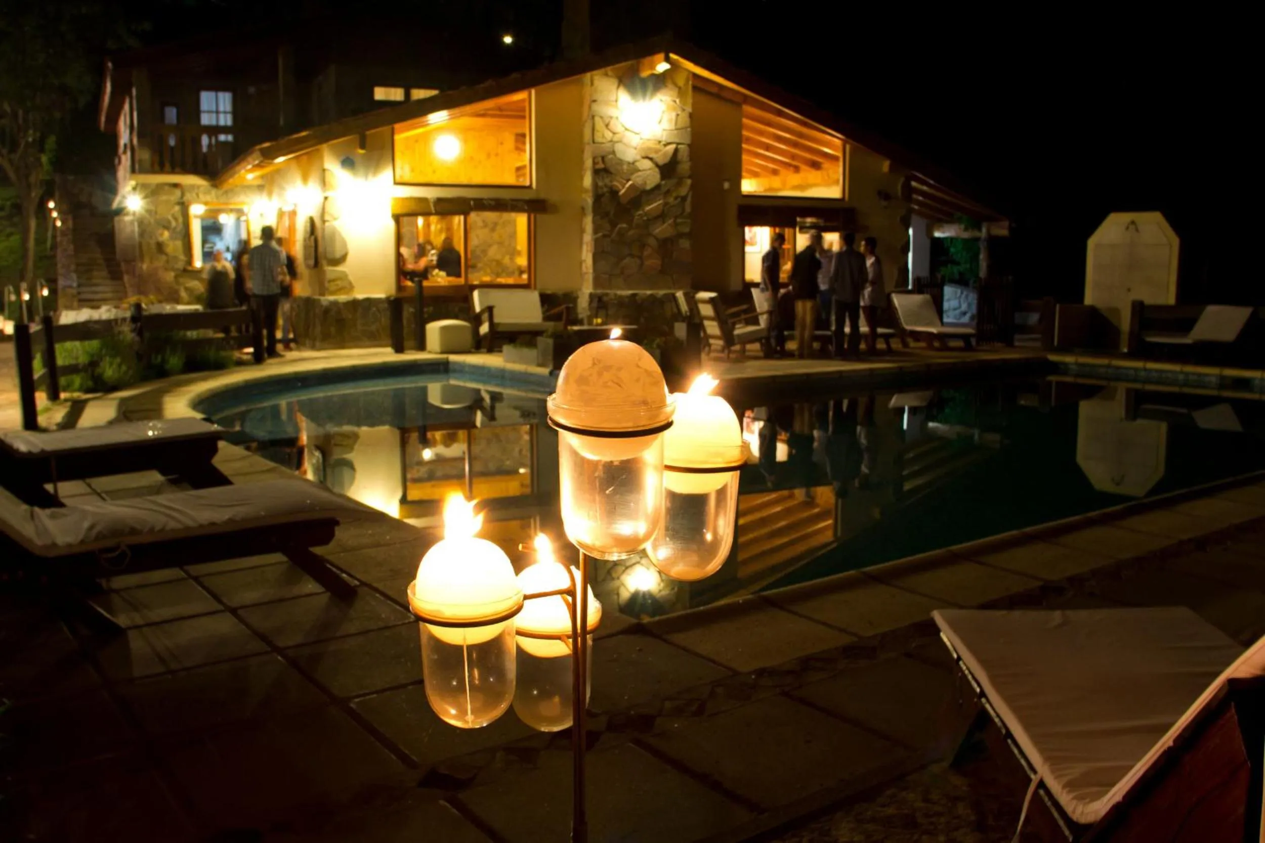 Night in Cabañas Aufenthalt