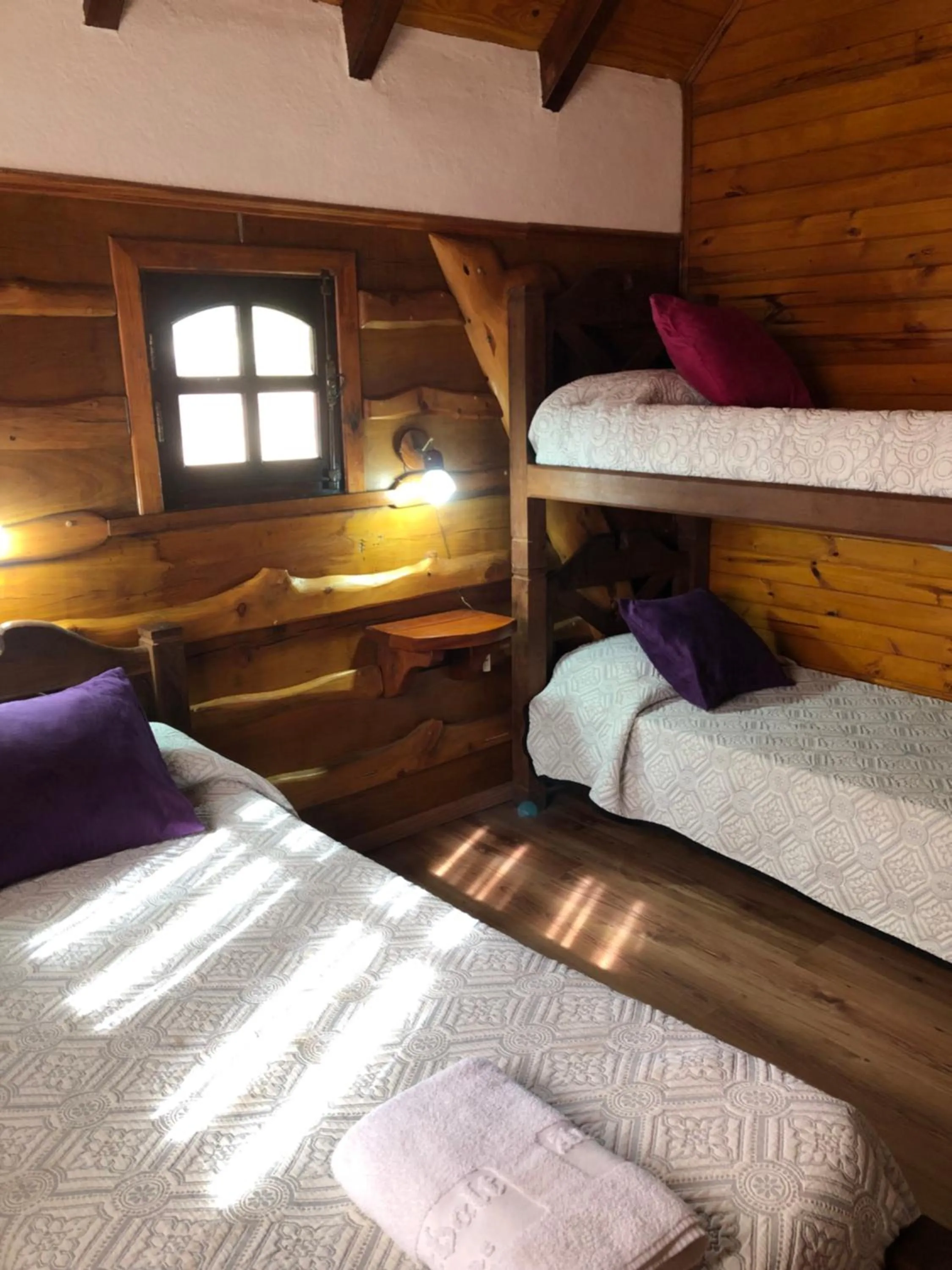 Bedroom, Bed in Cabañas Aufenthalt