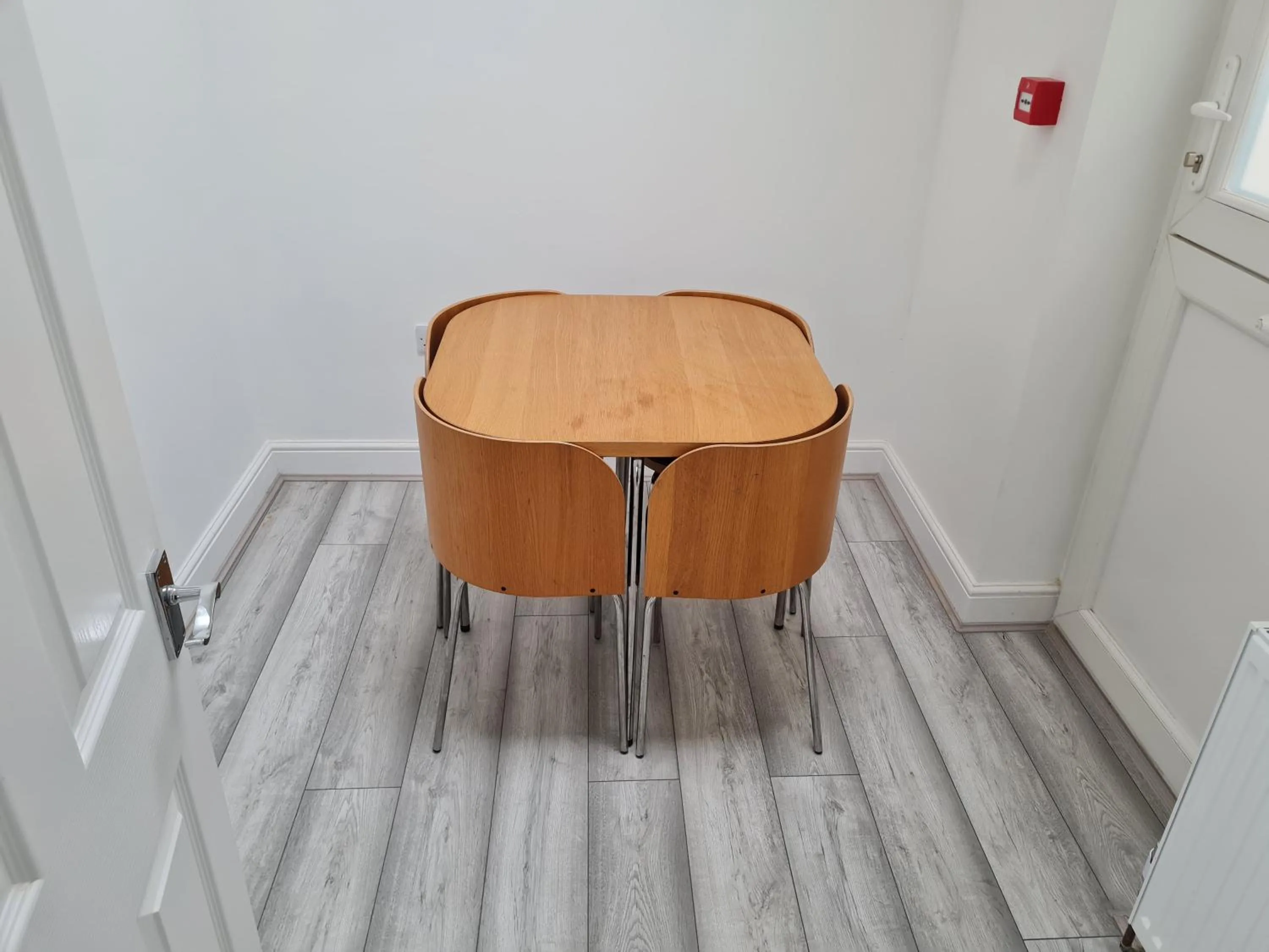 Dining area in Stylish Suites with kitchenette
