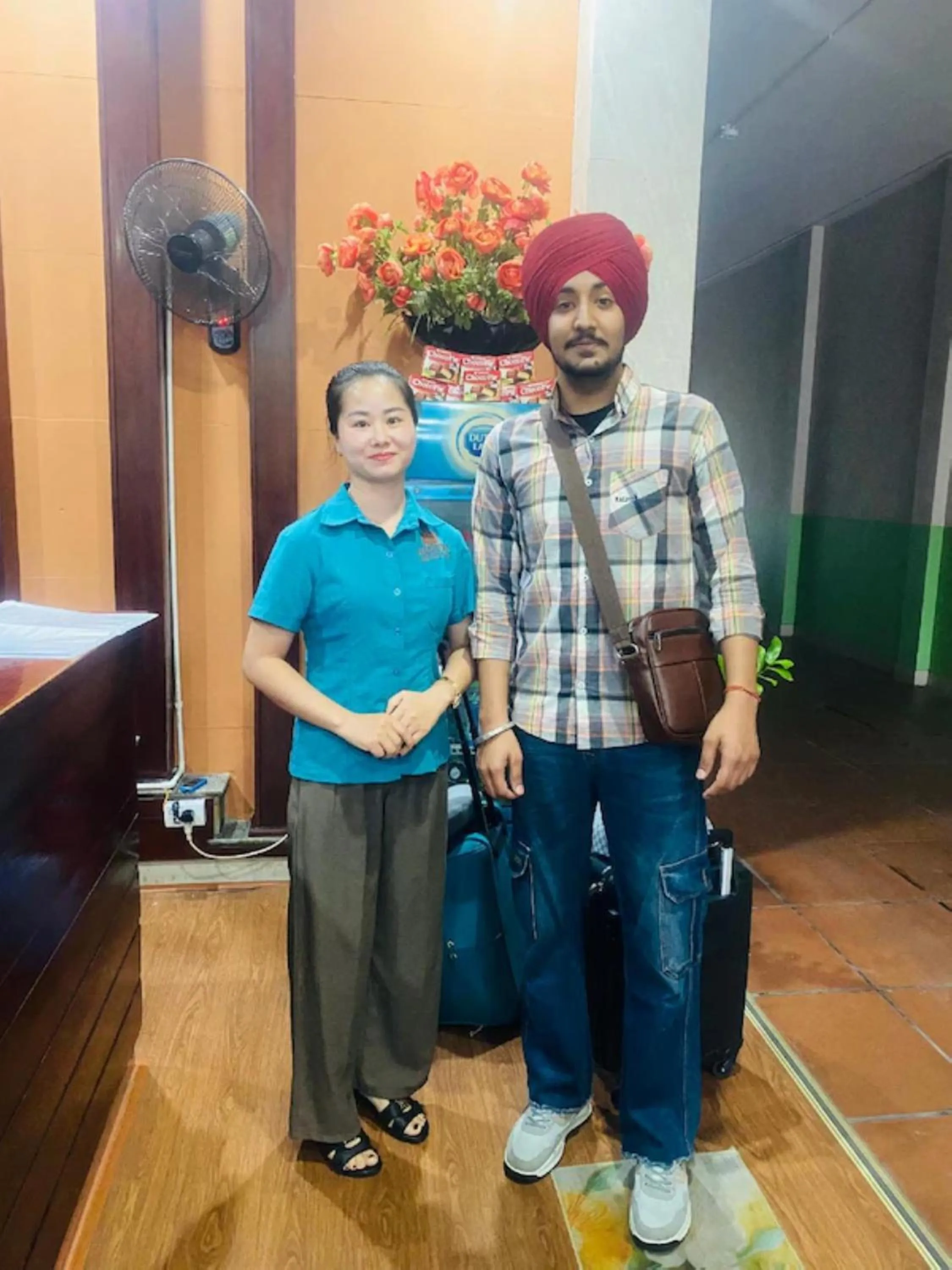 group of guests in Indochina Airport Hotel