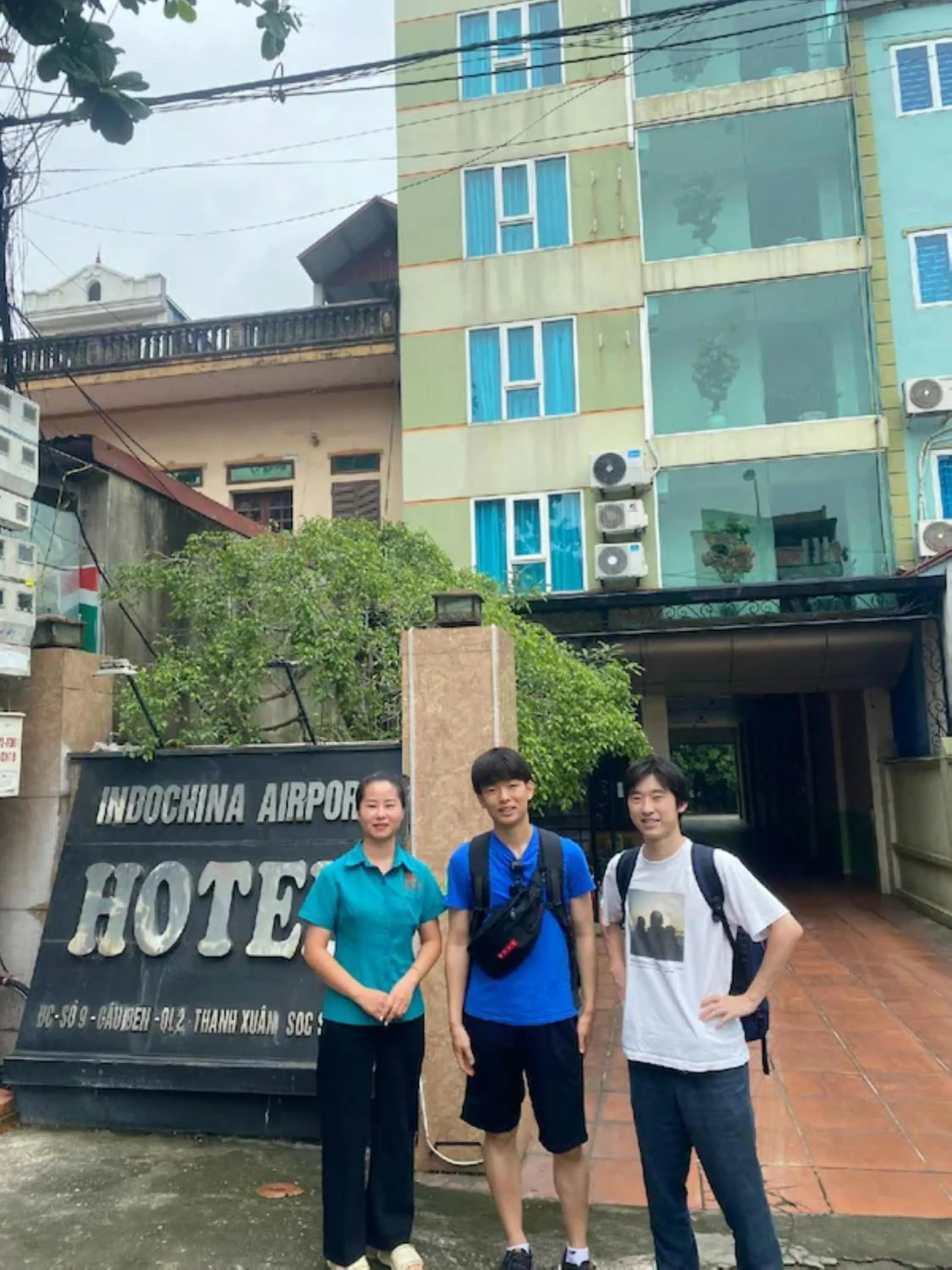 group of guests in Indochina Airport Hotel