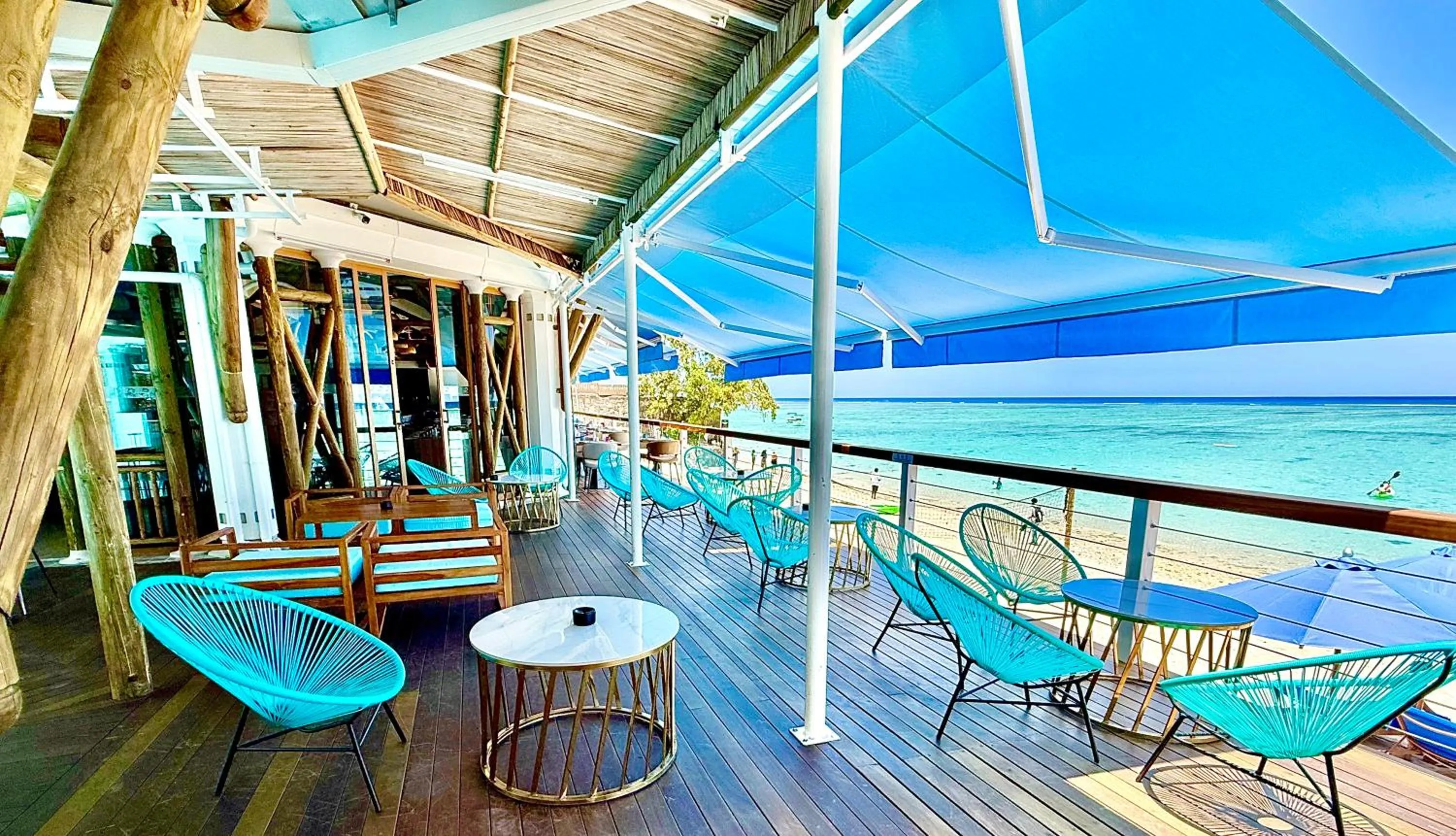 Patio in Pearle Beach Resort & Spa