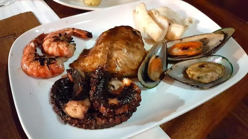 Food and drinks in Villa Anse La Blague