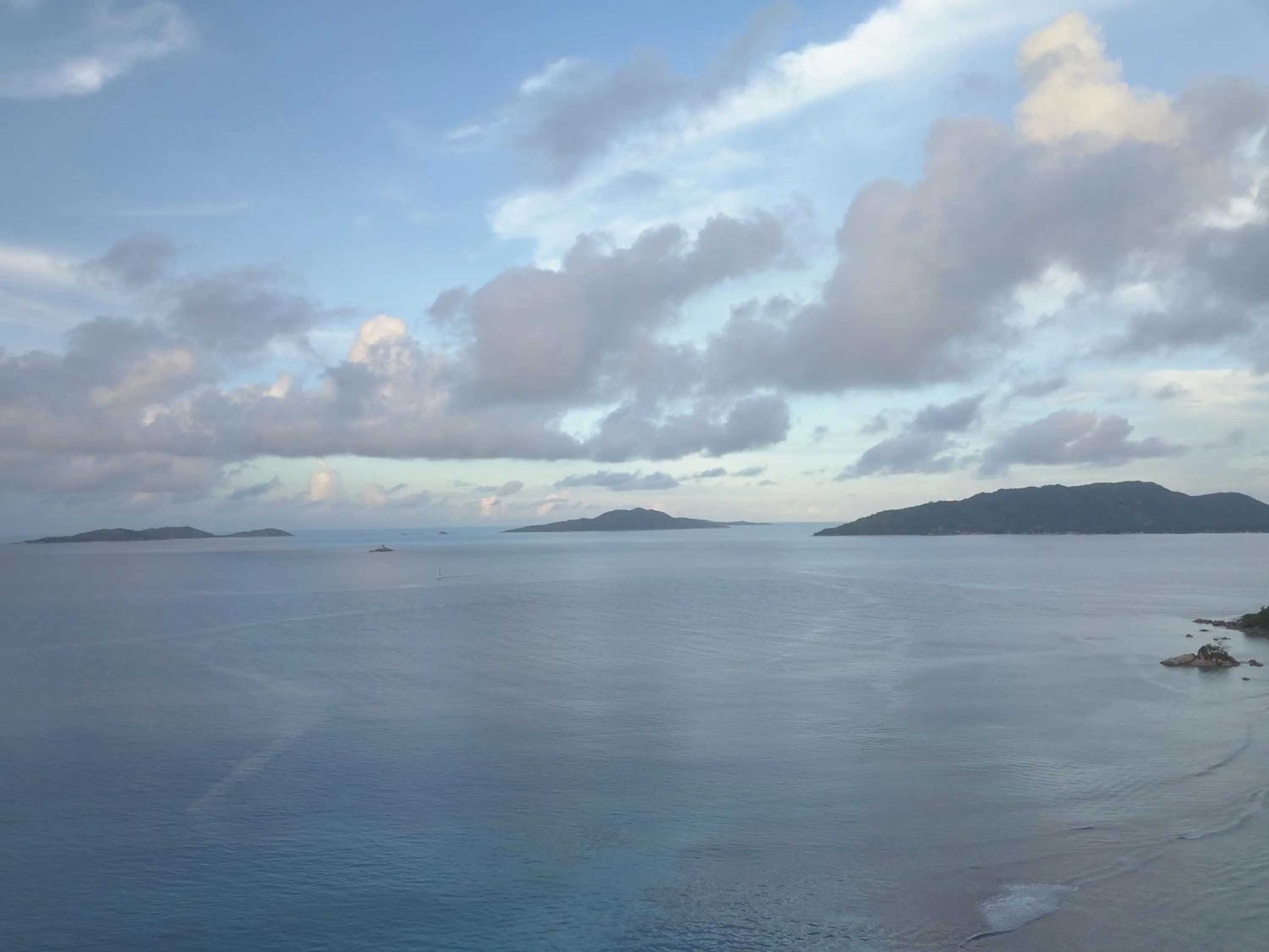 Natural landscape in Villa Anse La Blague