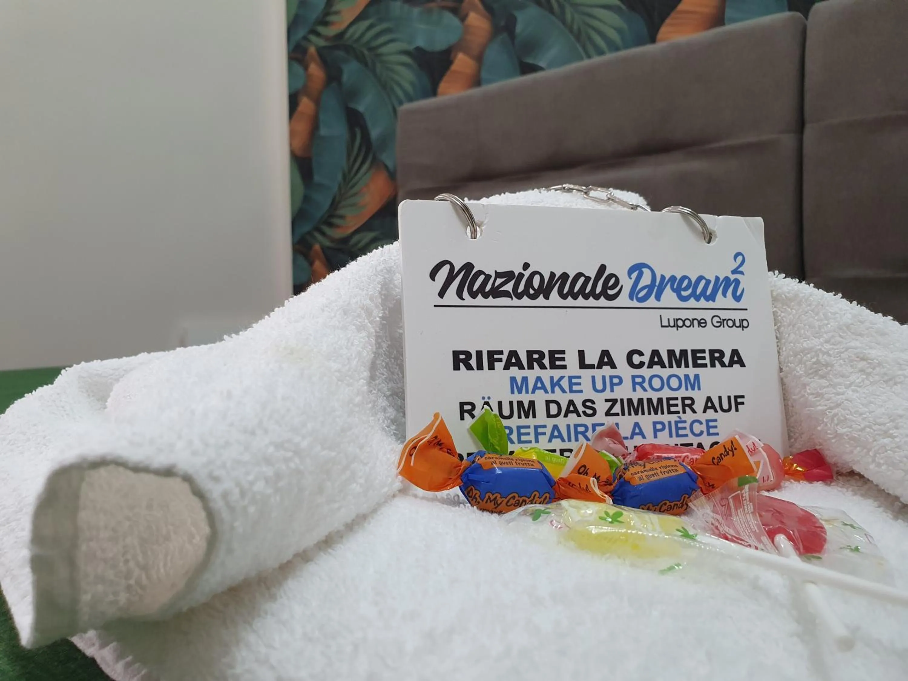 Decorative detail, Bed in Nazionale Dream 2