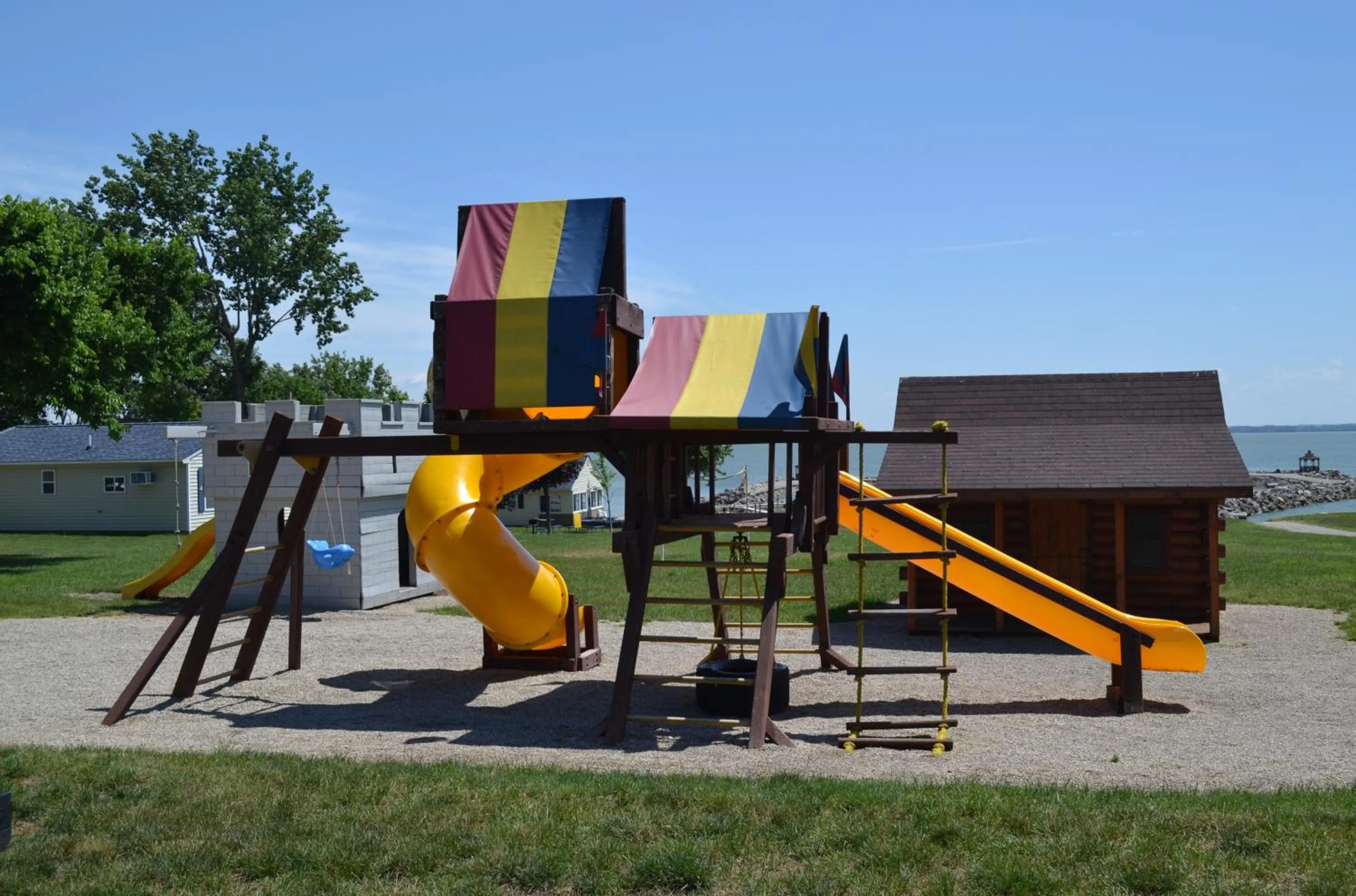 Children play ground in South Beach Resort Hotel