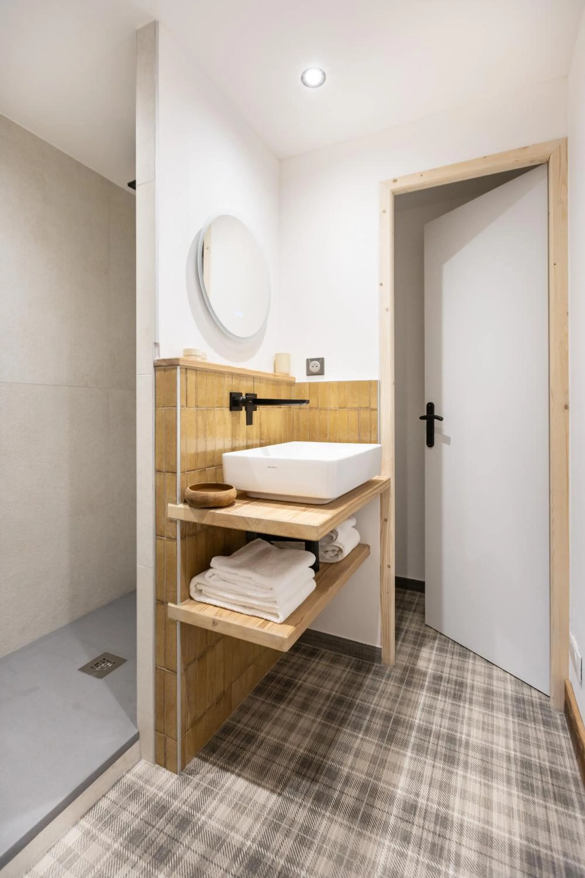 Bathroom in Wanderful Life MontBlanc refuge haut de gamme