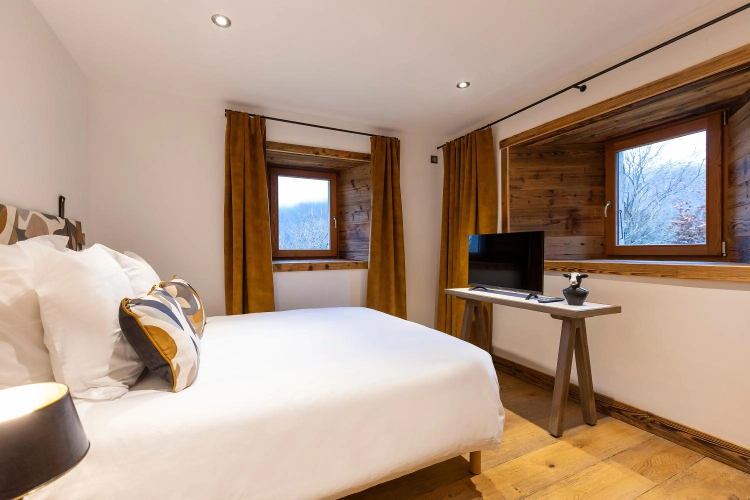 Photo of the whole room, Bed in Wanderful Life MontBlanc refuge haut de gamme