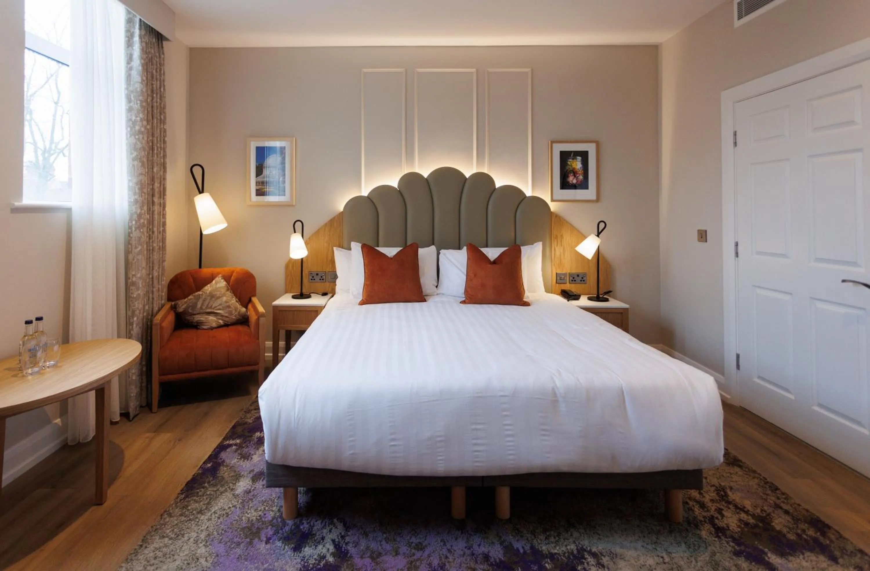 Bedroom, Bed in The Malone Hotel