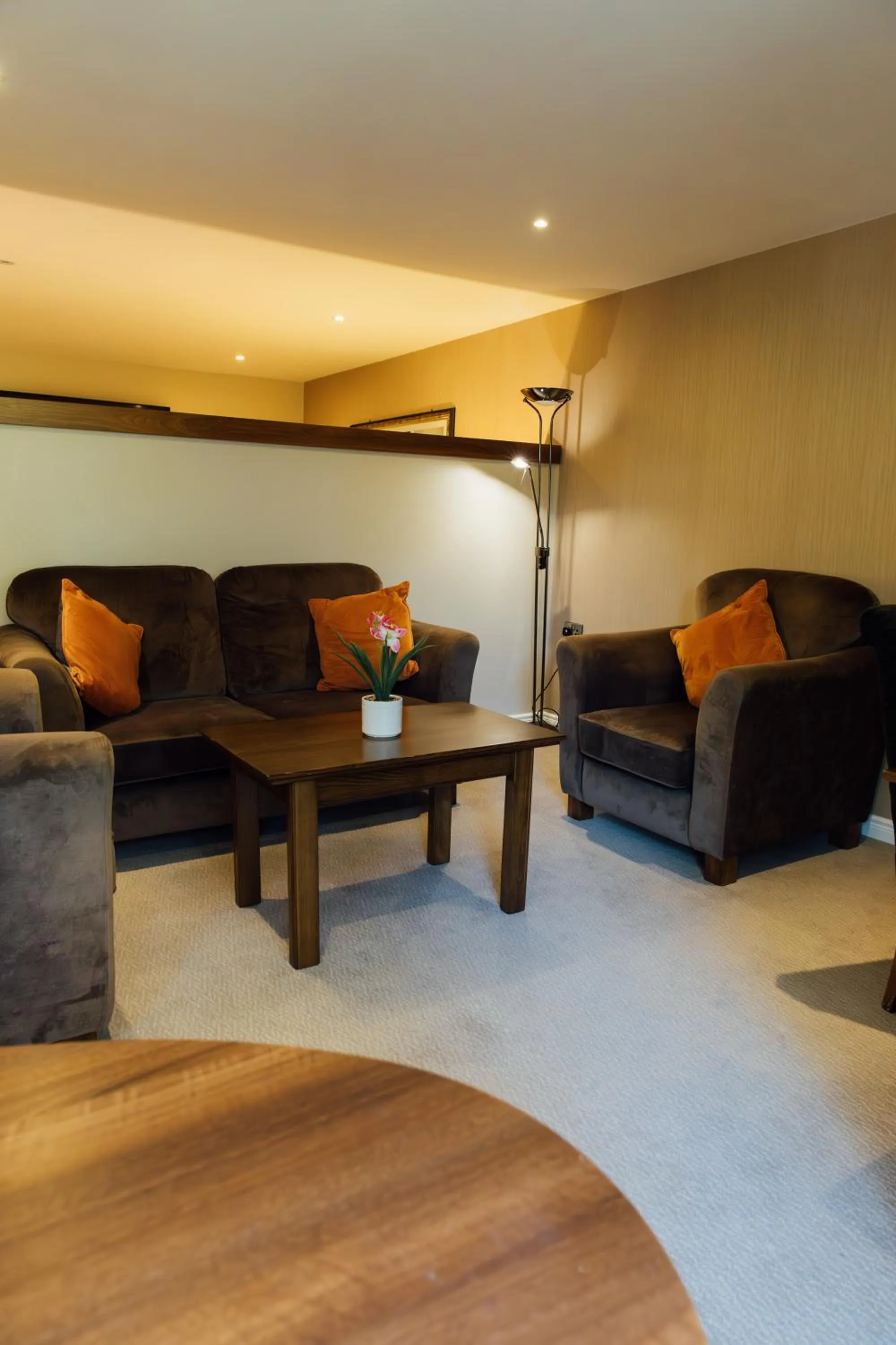 Seating area in The Malone Hotel