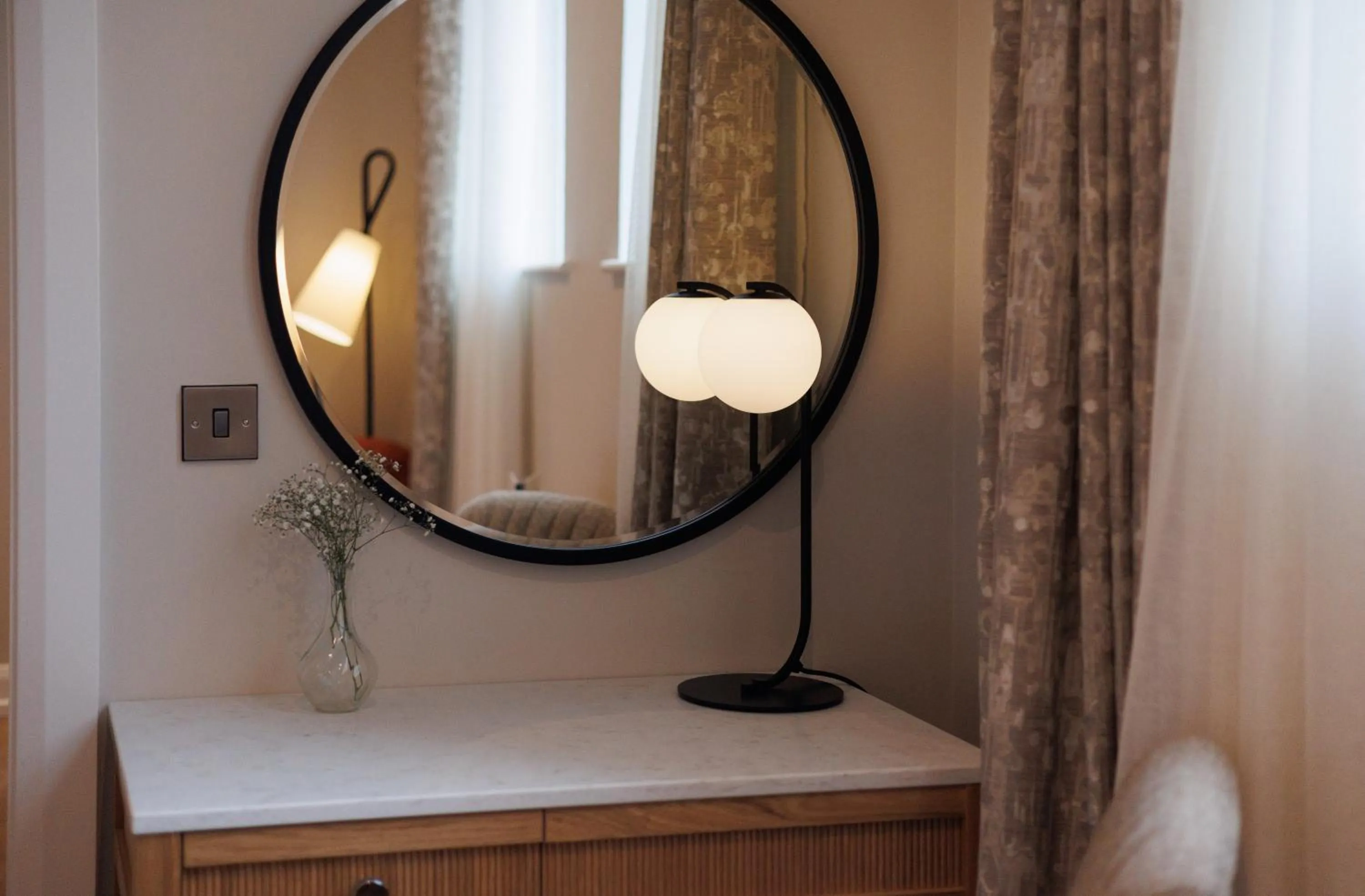 Seating area in The Malone Hotel