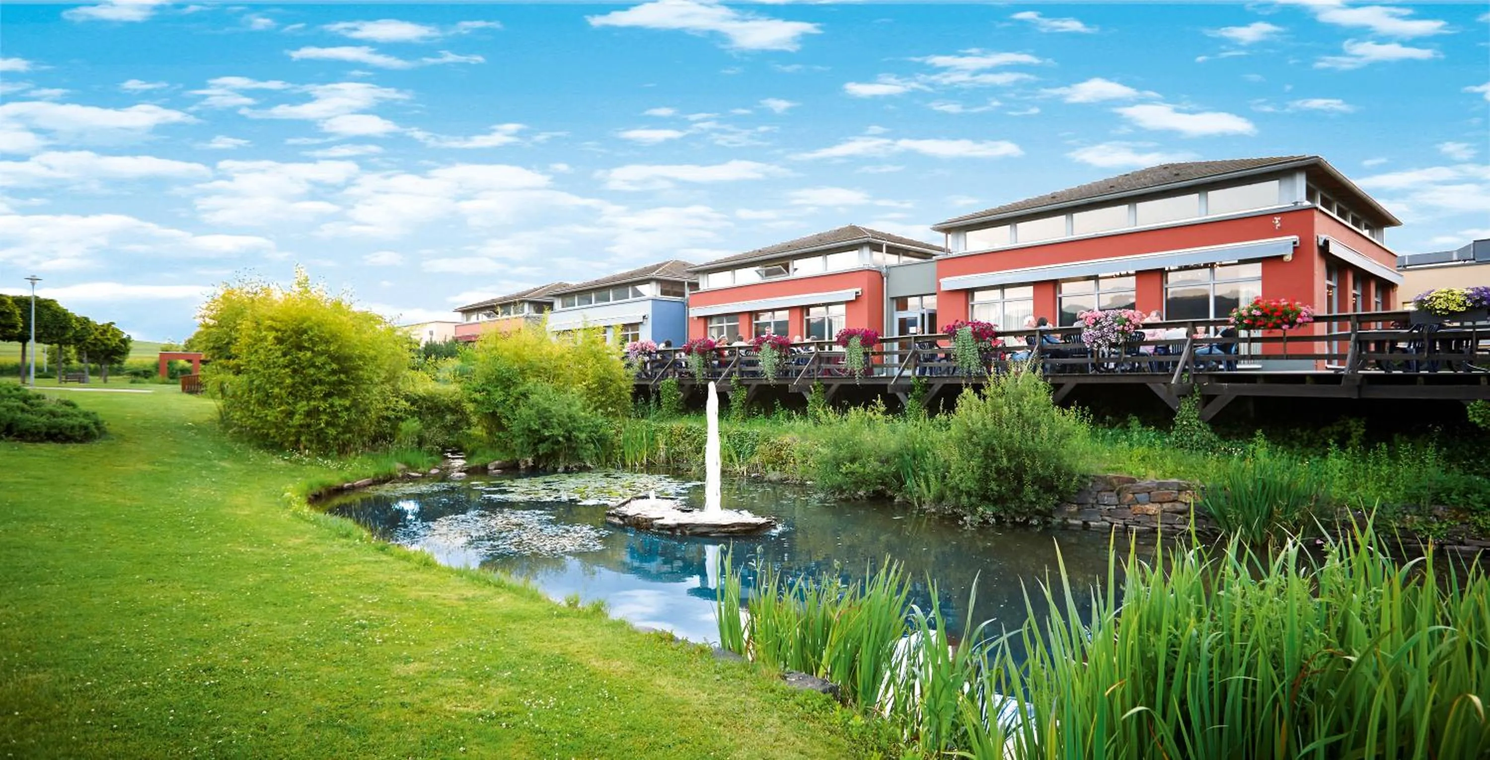 Property building in Eurostrand Resort Moseltal