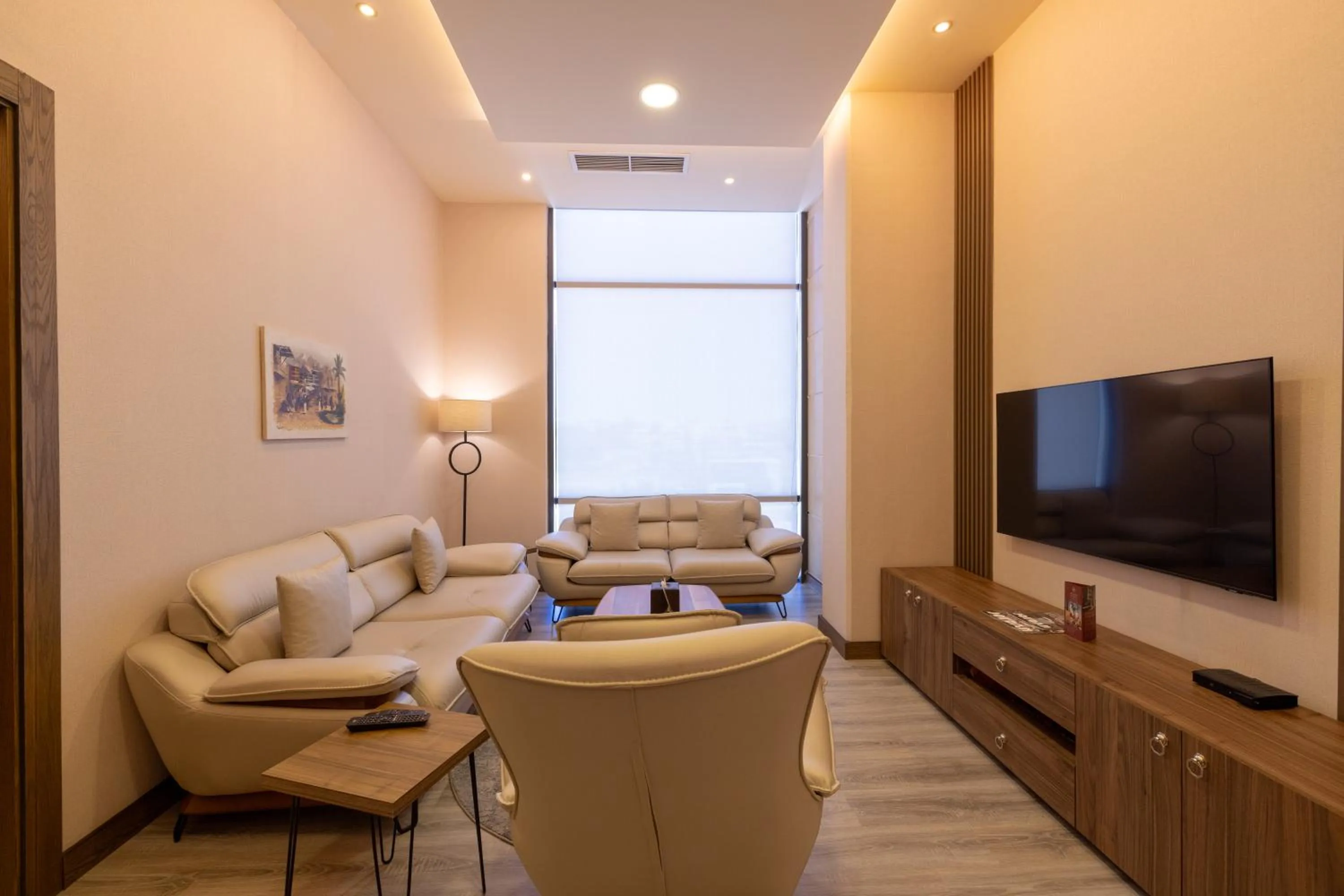 Seating area in Jeddah Homes Boutique Hotel