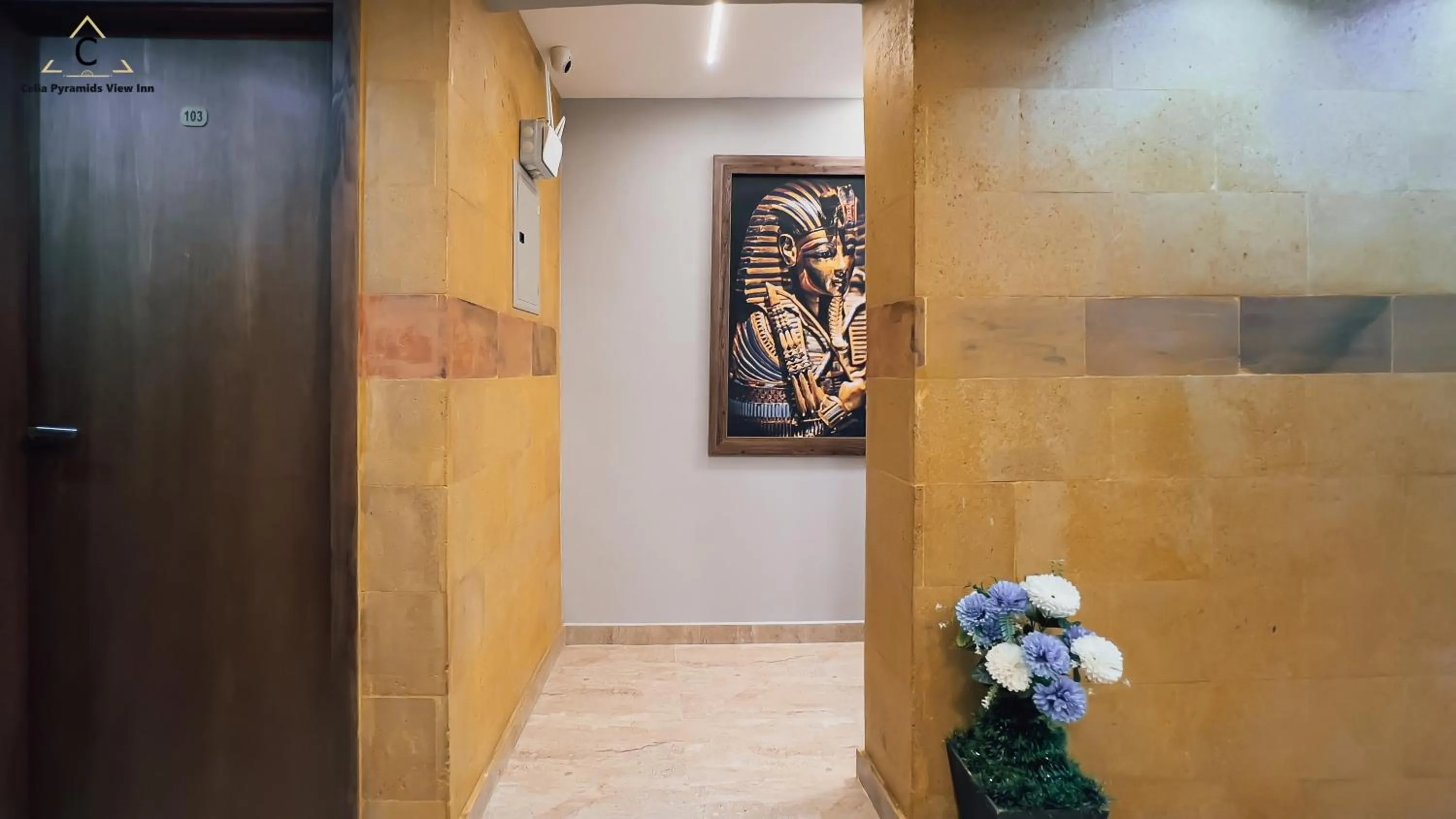 Property building in Celia Pyramids View inn