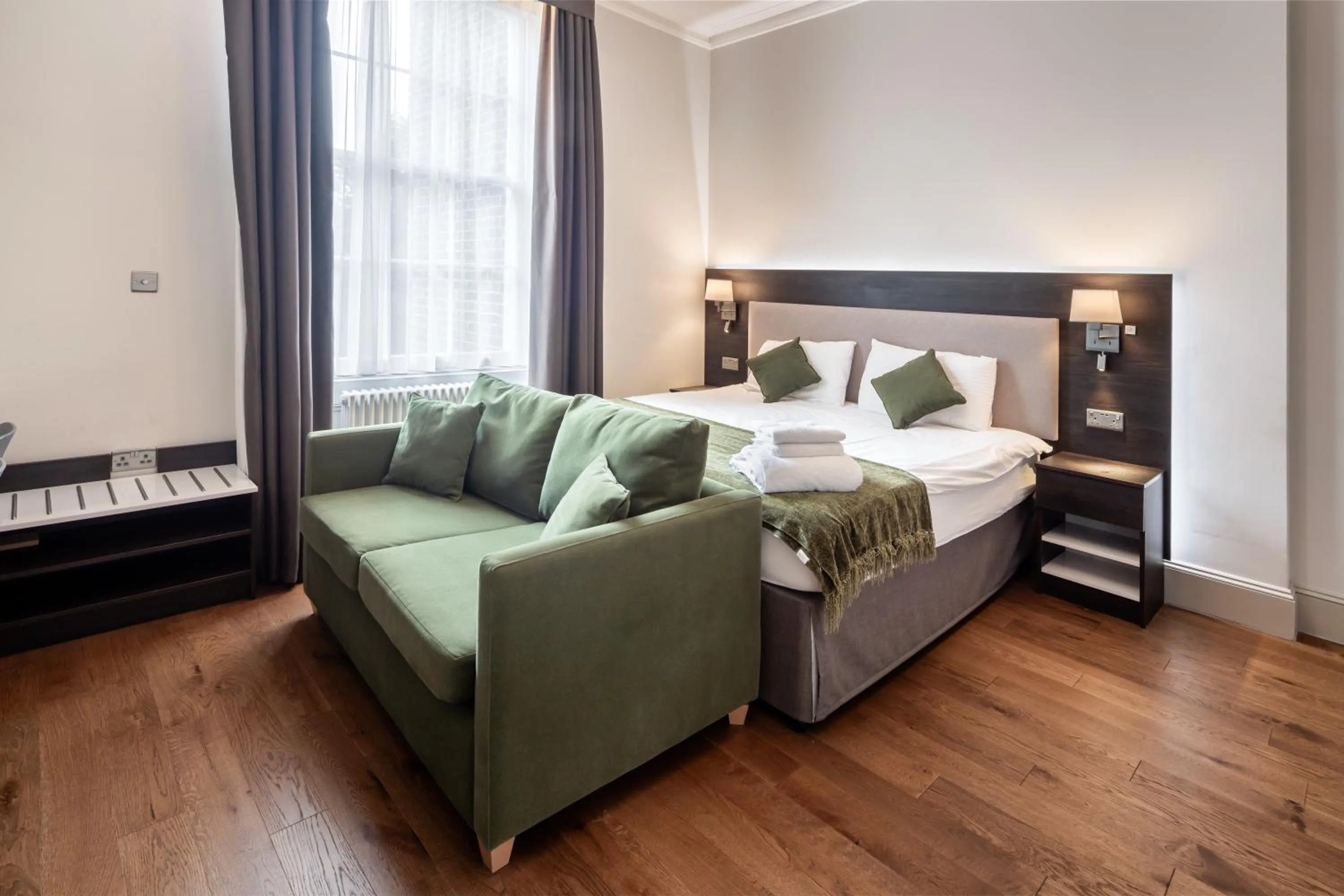 Bed in Notting Hill House